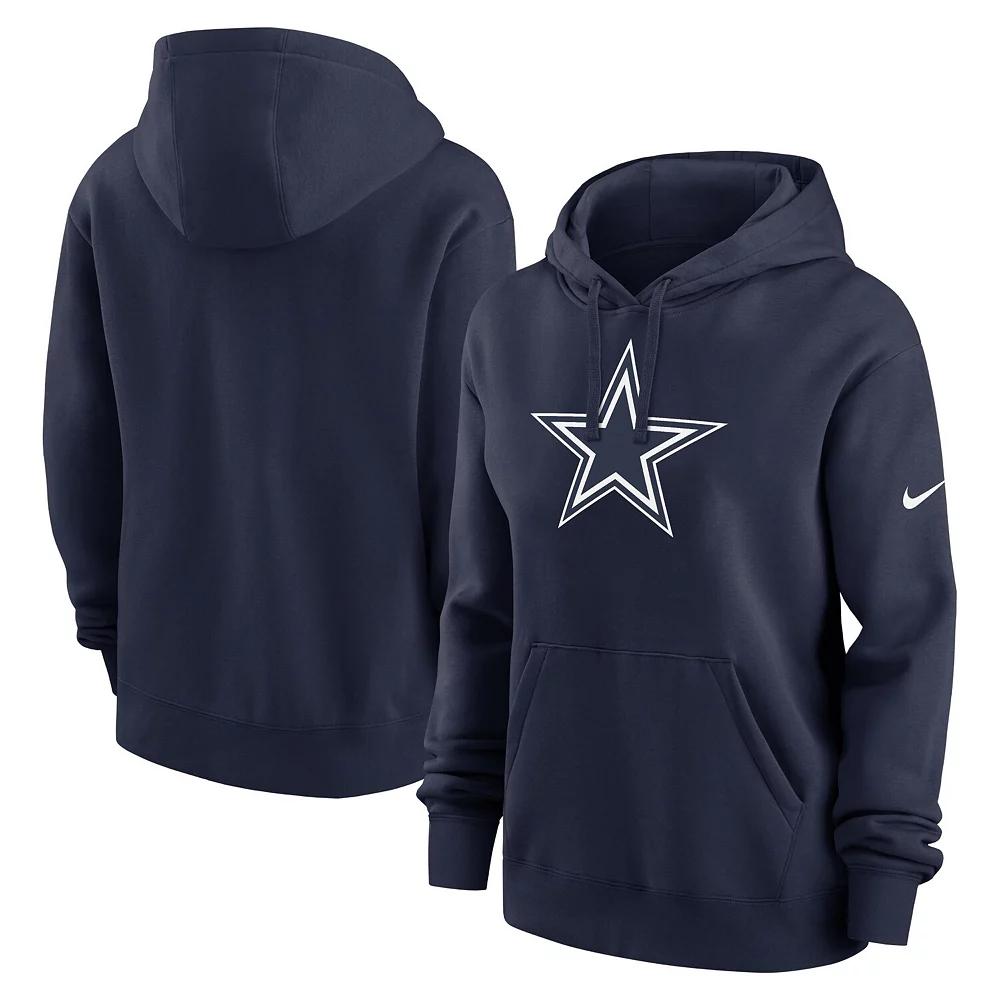 Dallas Cowboys Club Nike Womens NFL Pullover Hoodie | 00Z541S7RD-LT3 Product Image