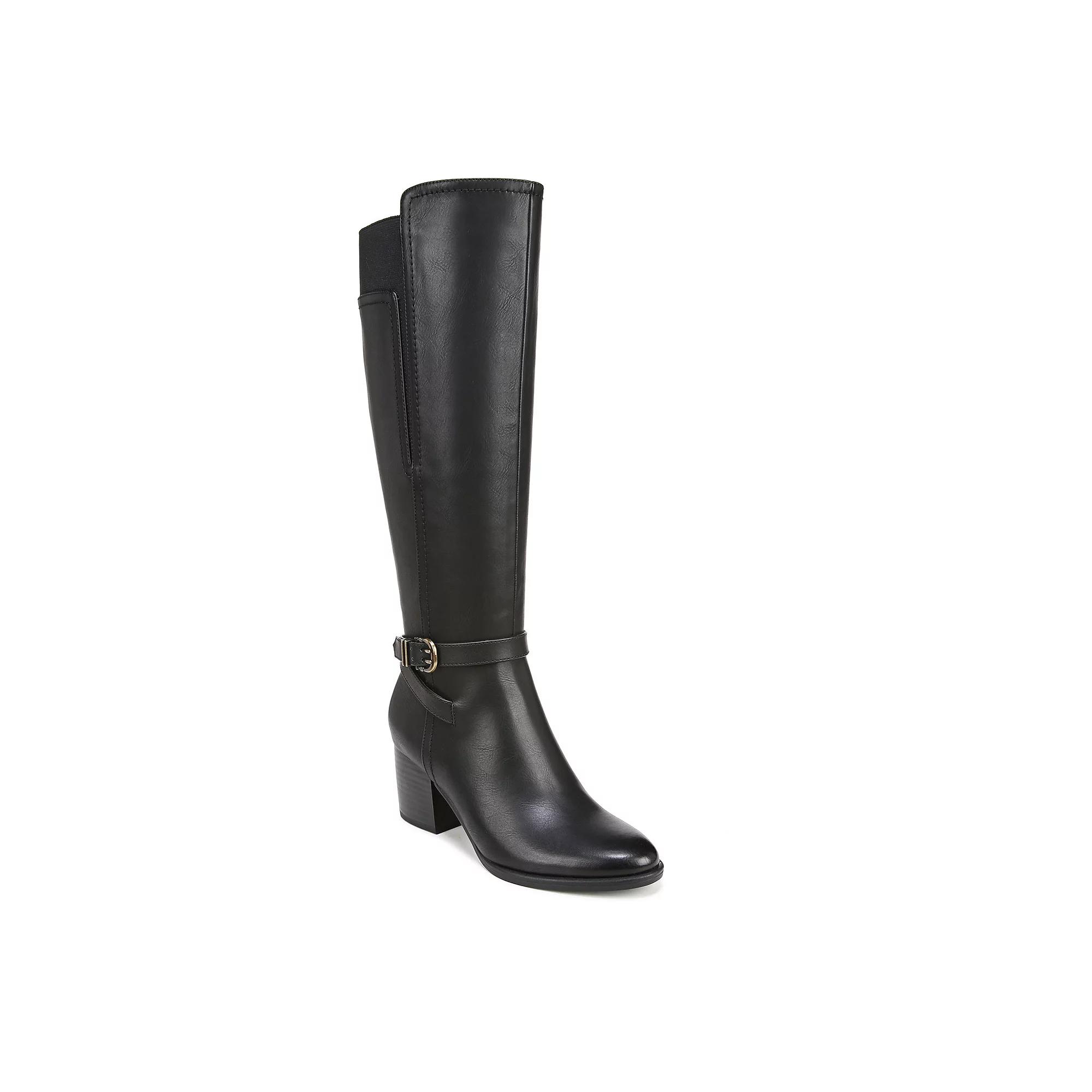 SOUL Naturalizer Uptown Women's Wide Calf Tall Boots, Size: 8.5 Wc, Black Faux Product Image