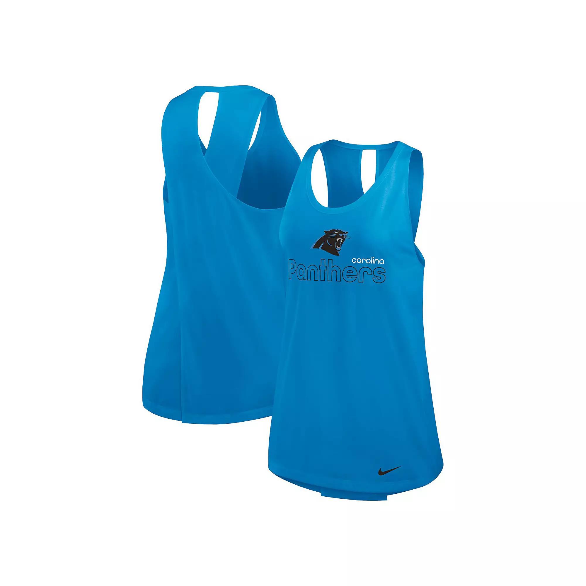 Women's Nike Navy Tennessee Titans Performance Tank Top,  Product Image