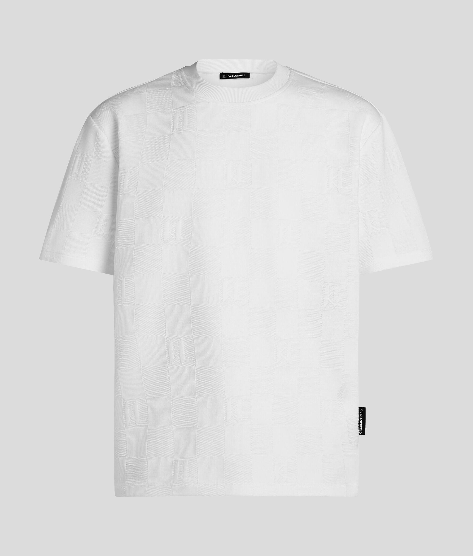 MONOGRAM CHECKED T-SHIRT Product Image