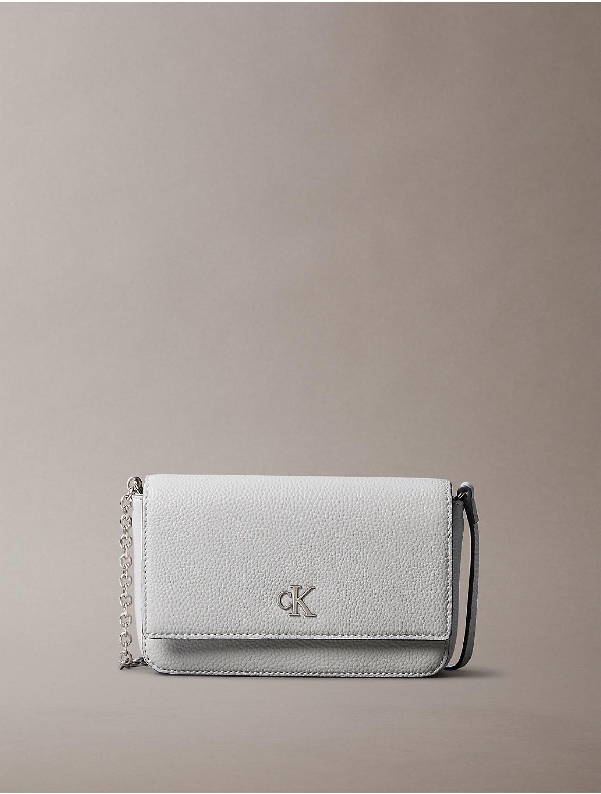 Calvin Klein Womens Archive Hardware Flap Crossbody Bag Product Image