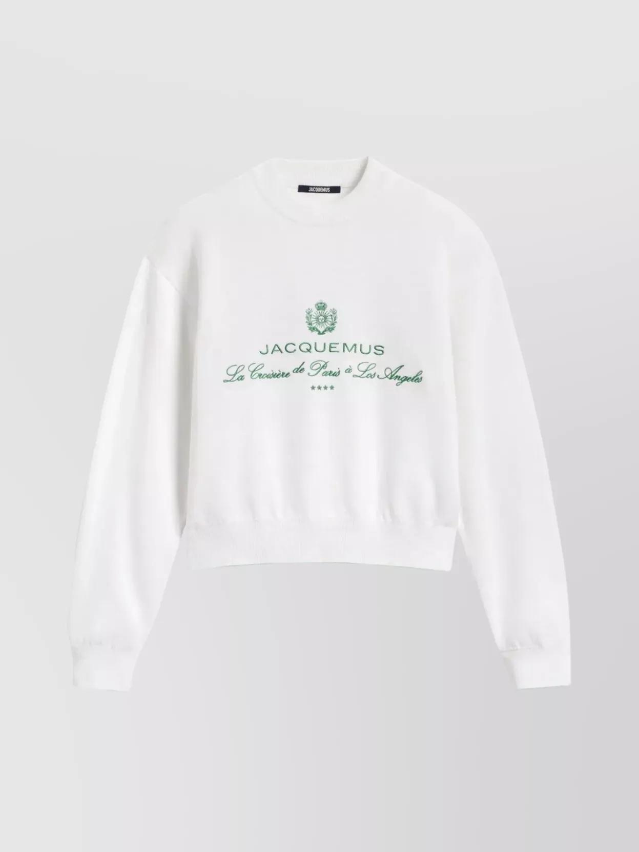 logo-embroidered sweatshirt Product Image