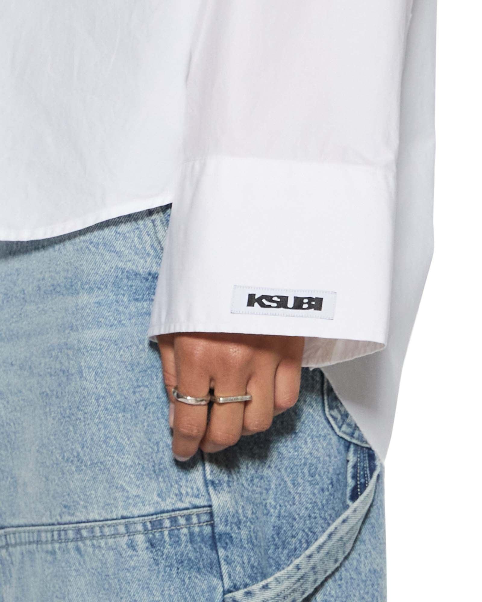 ASTRA LS SHIRT WHITE POPLIN Female Product Image