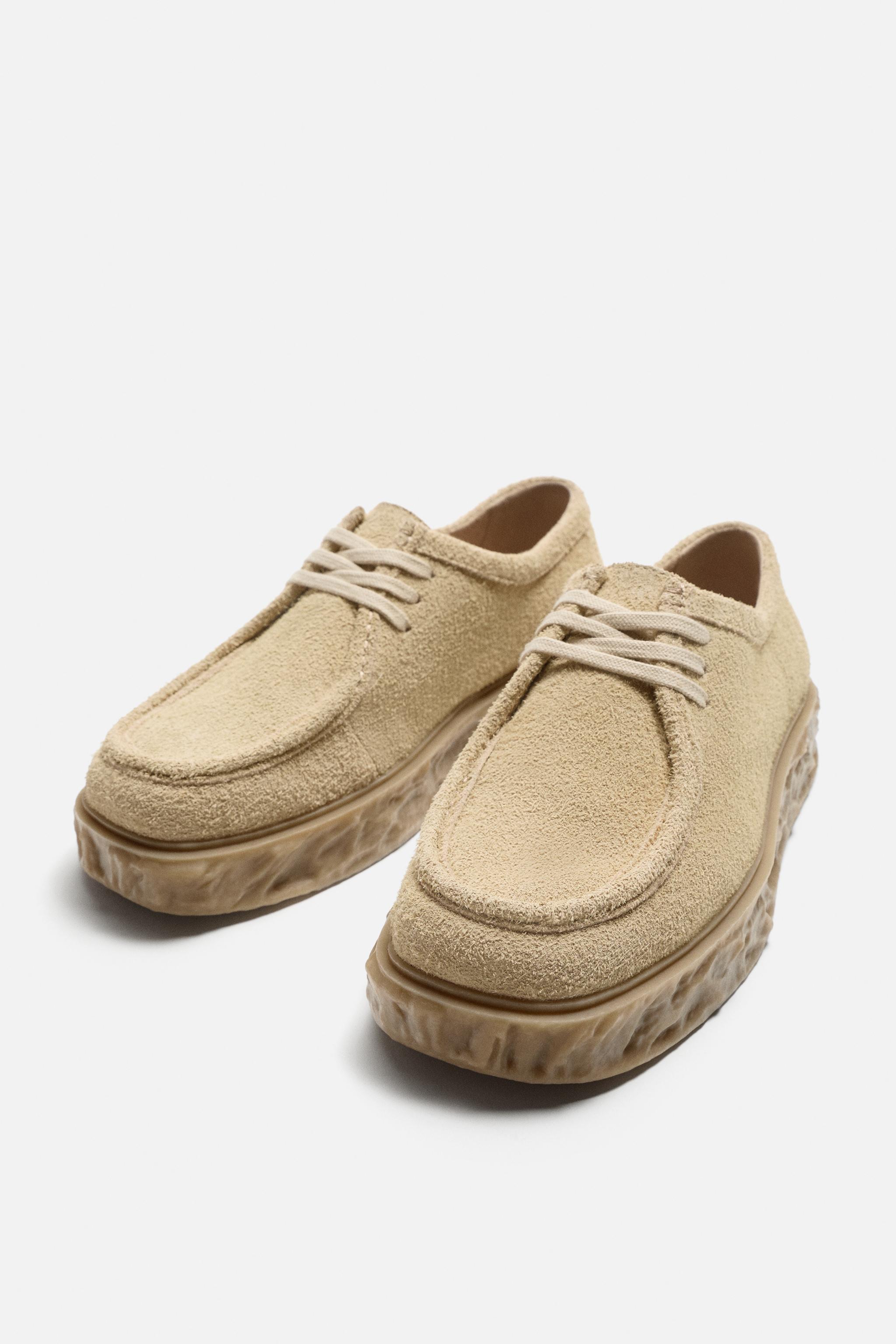 IRREGULAR SOLE LEATHER SHOE Product Image