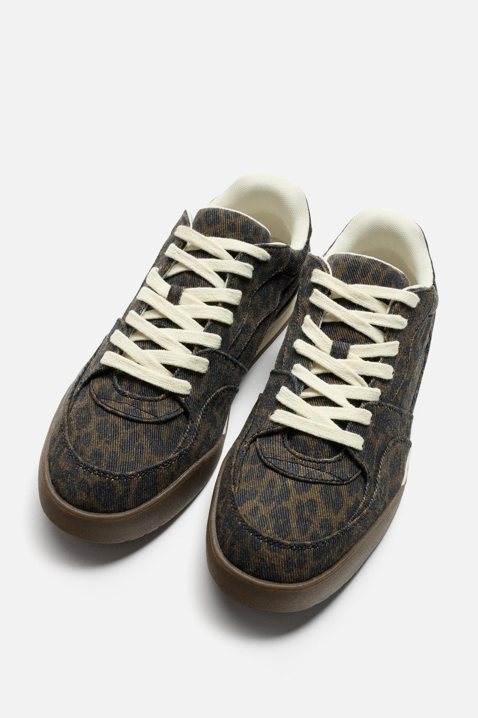 ANIMAL PRINT SNEAKERS Product Image