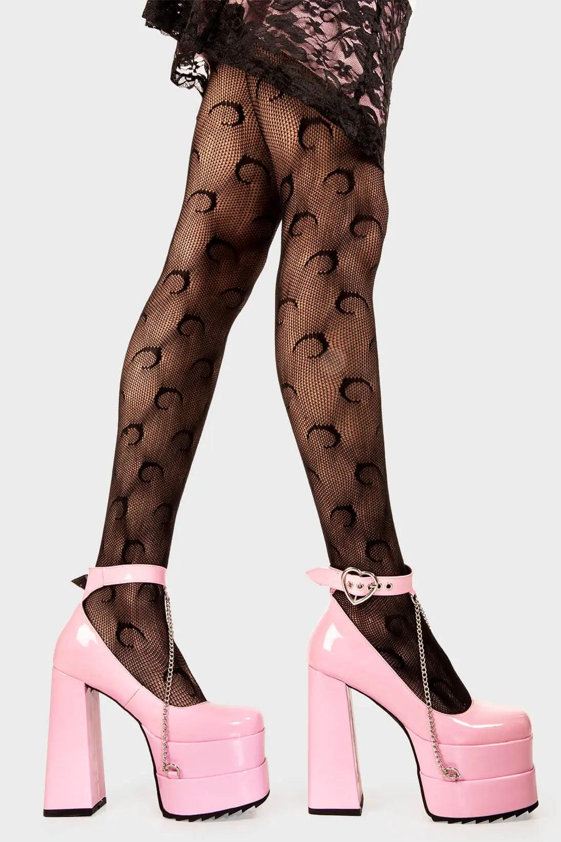 Sweetheart Platform Heels Product Image