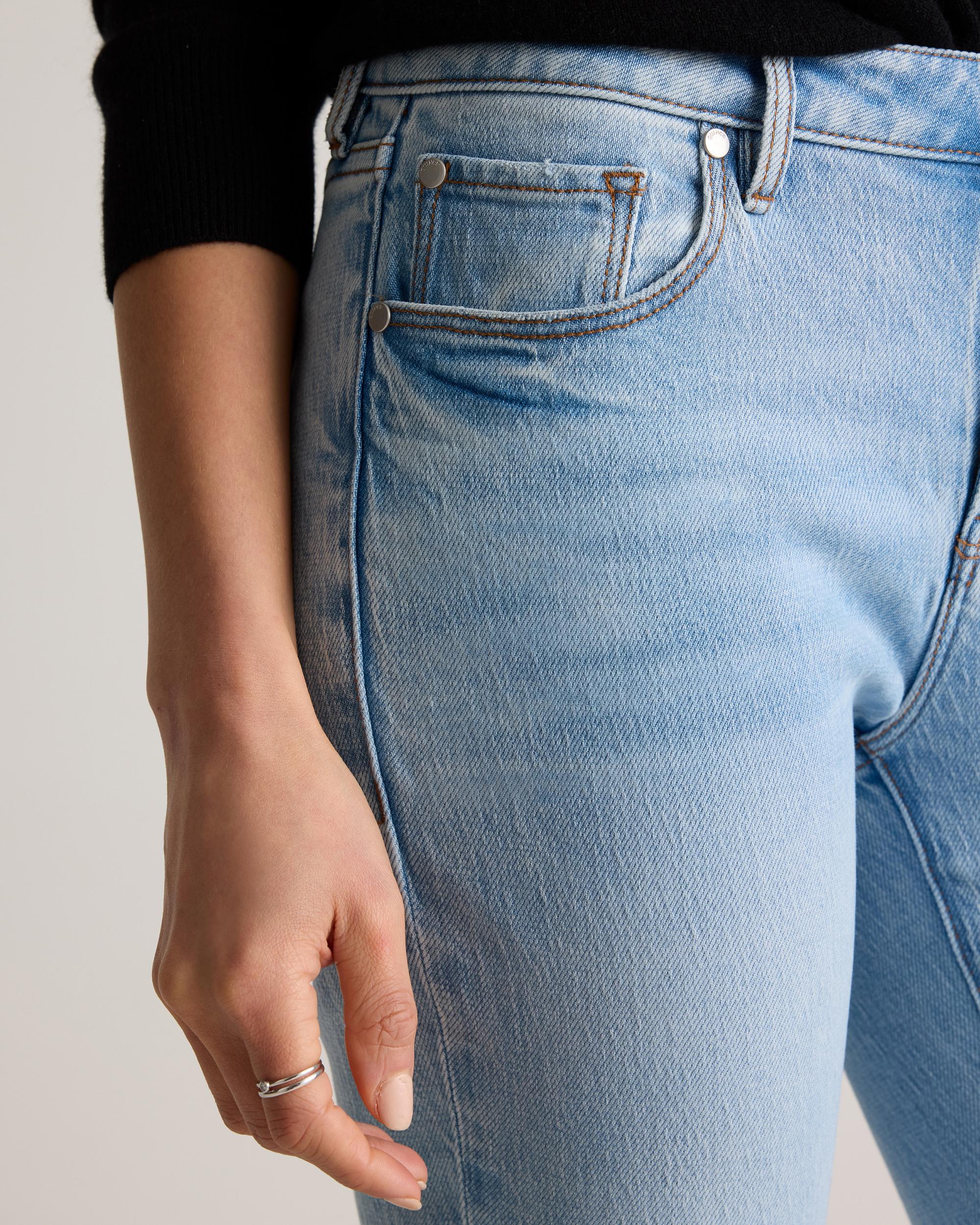 Quince | Women's Luna Stretch Slim Boyfriend Jeans Organic Cotton Product Image