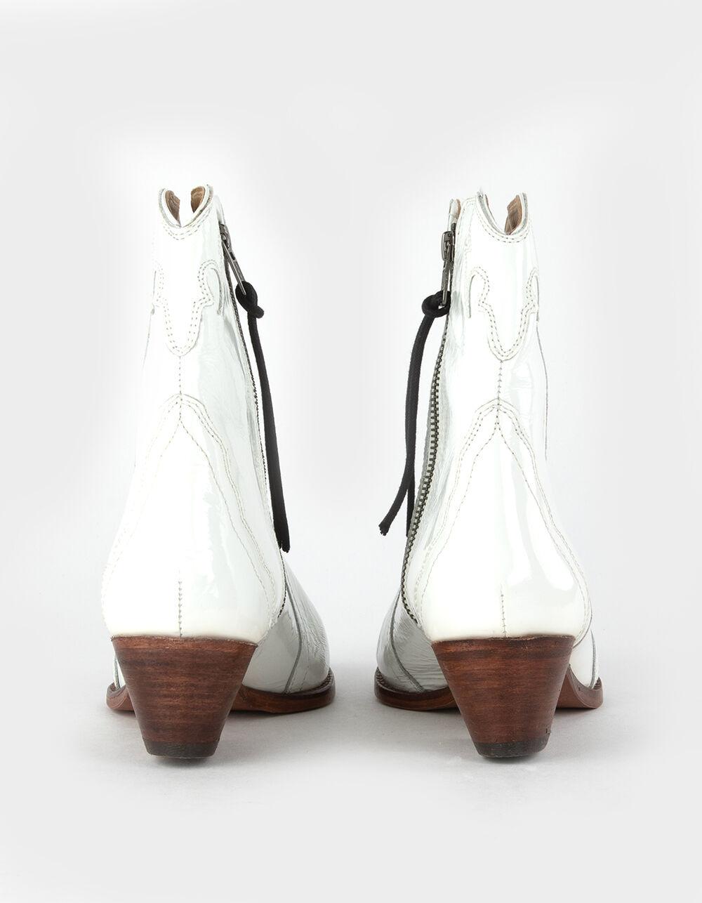 FREE PEOPLE New Frontier Womens Western Boots - WHITE Product Image