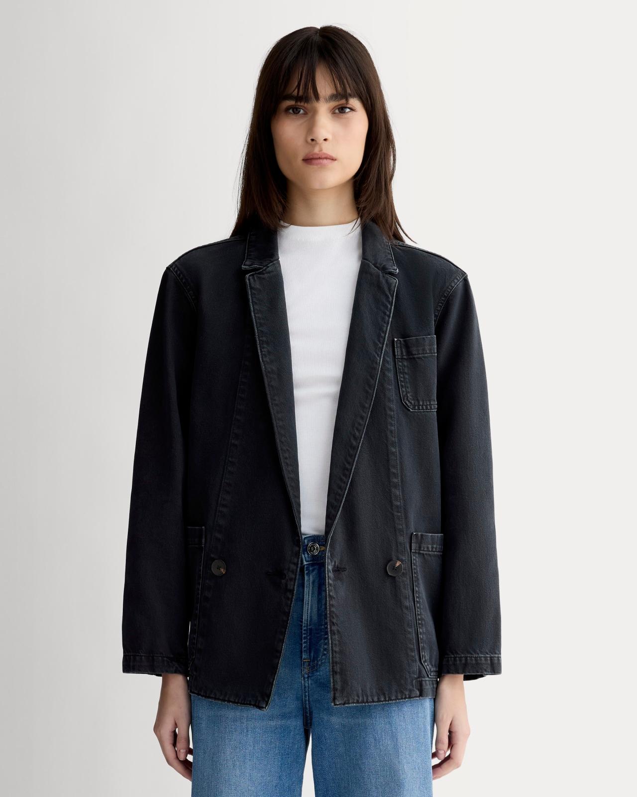 The Denim Chore Blazer Product Image