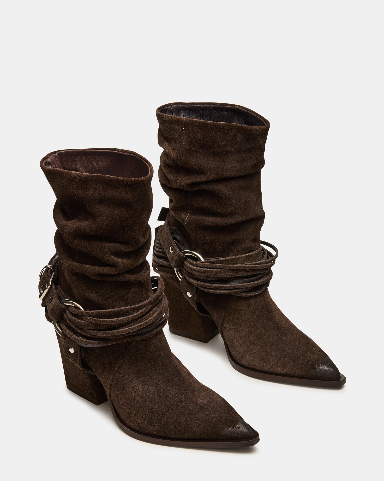 LAUPER DARK TAUPE SUEDE Female Product Image