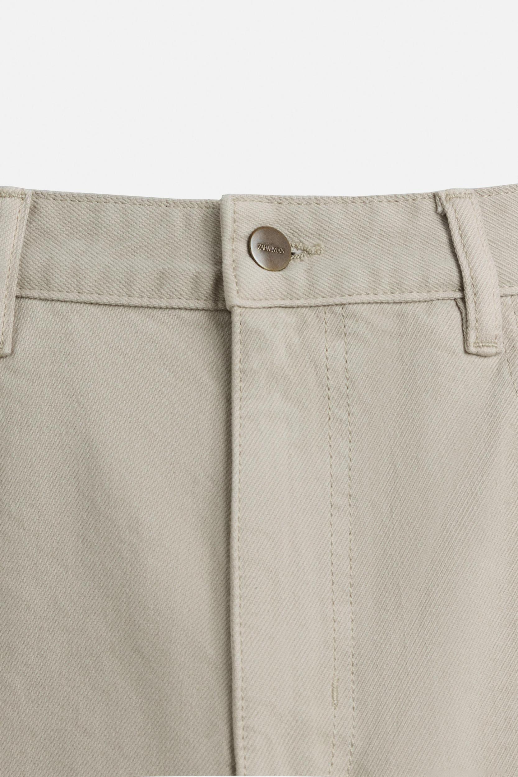 RELAXED FIT DRAWSTRING JEANS Product Image