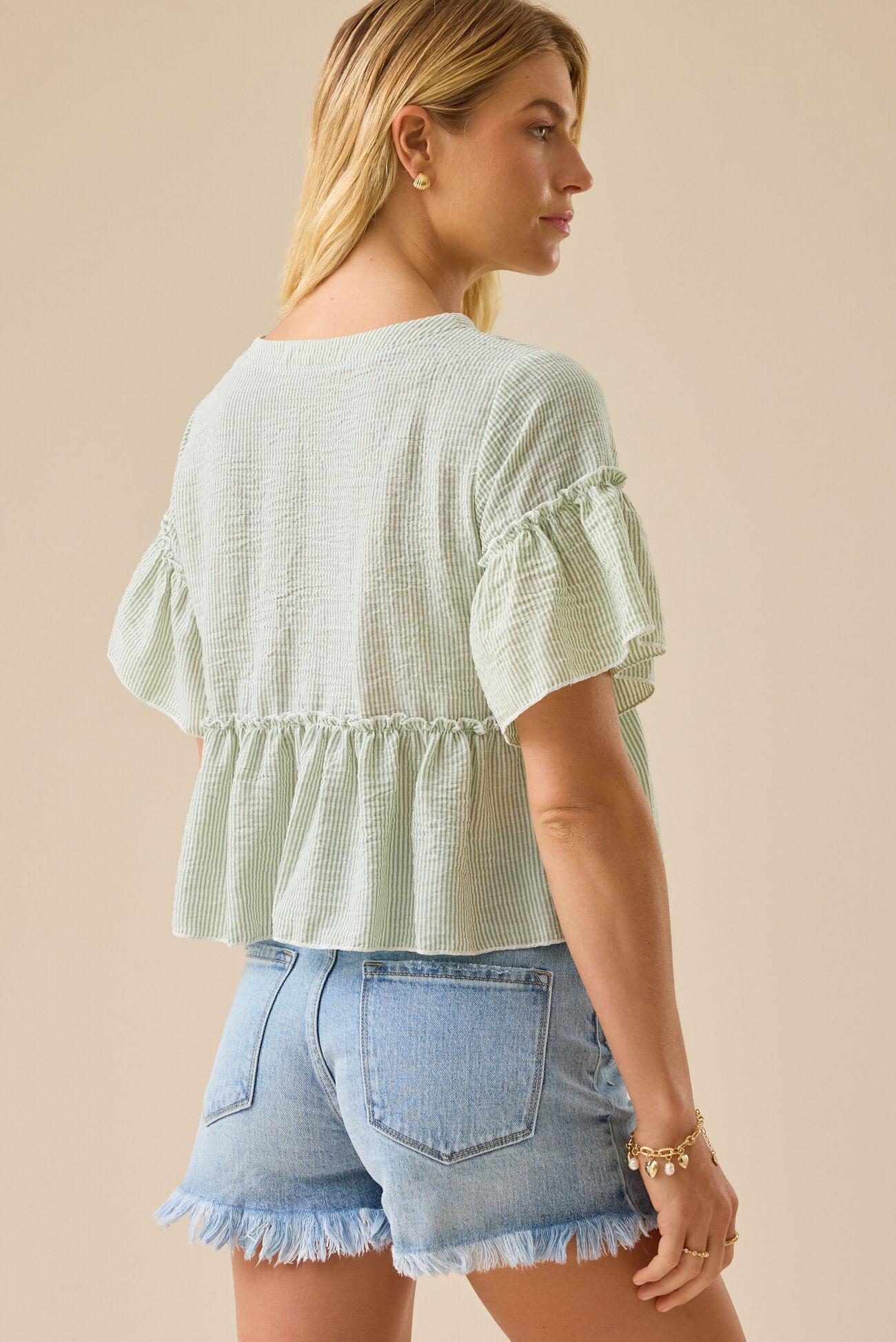 Leyla Stripe Top Product Image