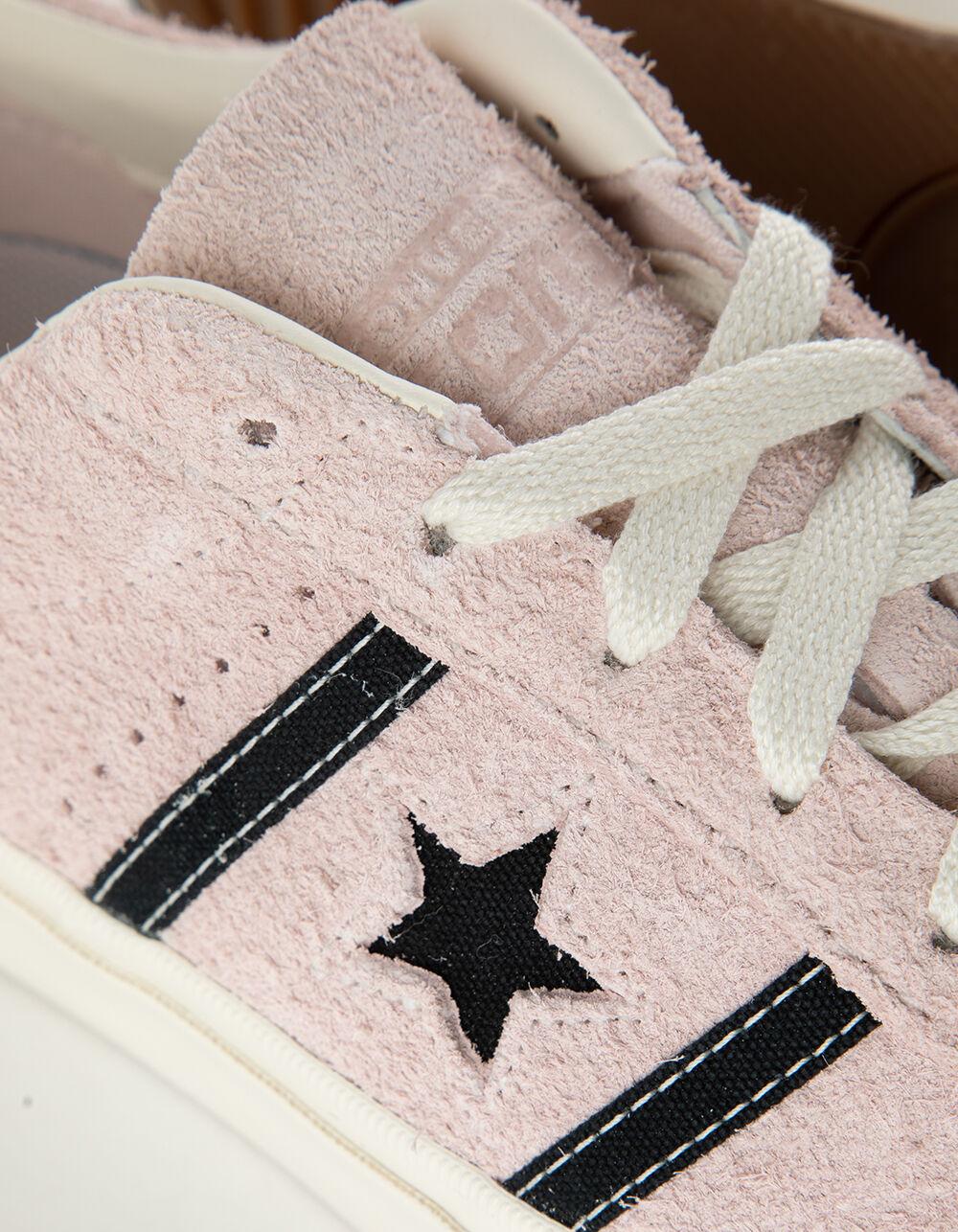 CONVERSE One Star Academy Pro Suede Shoes - PINK/BLK Product Image