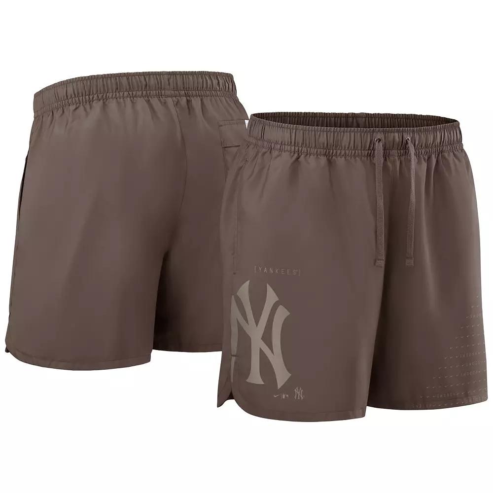 Men's Nike Light Brown New York Yankees Statement Shorts,  Product Image