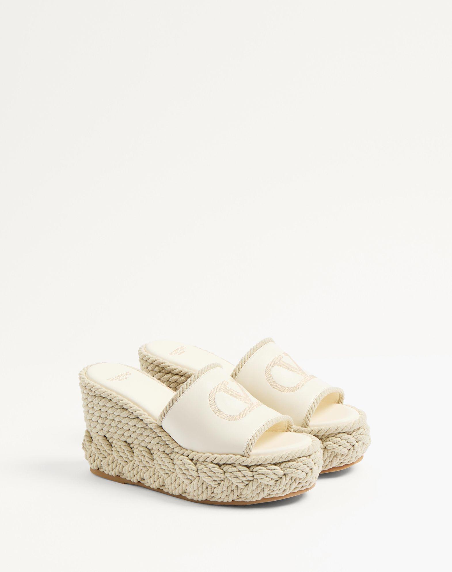 Vlogo Torchon Wedge Slide In Nappa 100Mm Product Image