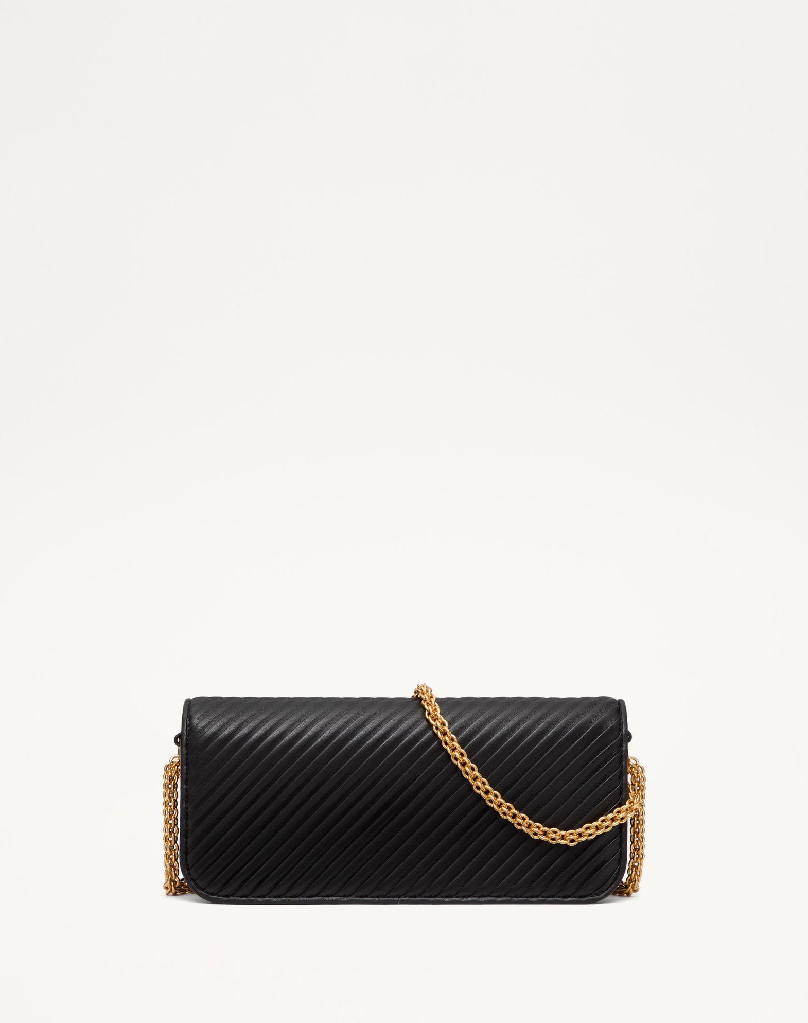 Valentino Garavani Locò Shoulder Bag In Pleated Nappa Product Image