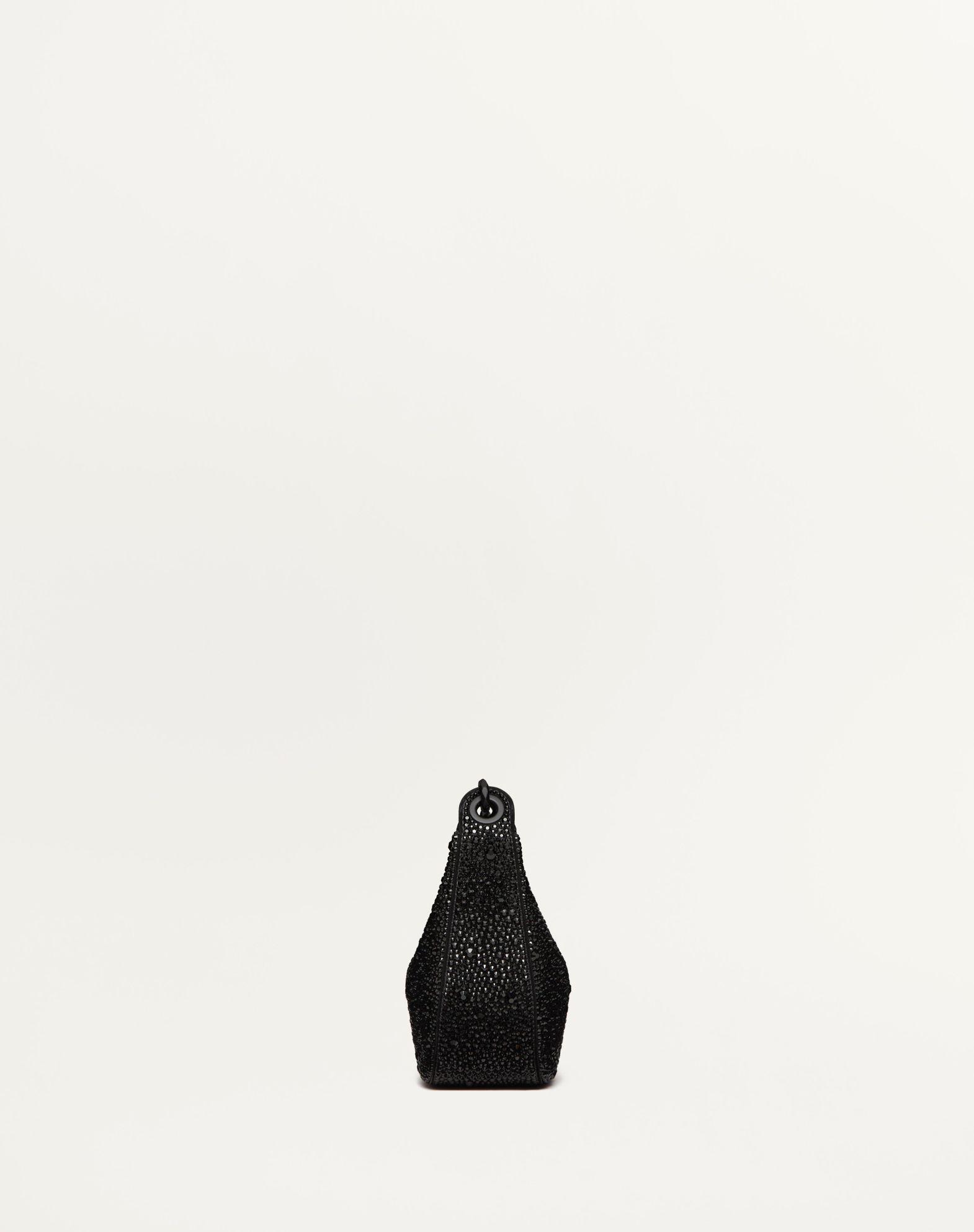 Vlogo Moon Mini Hobo Bag With Rhinestones Product Image