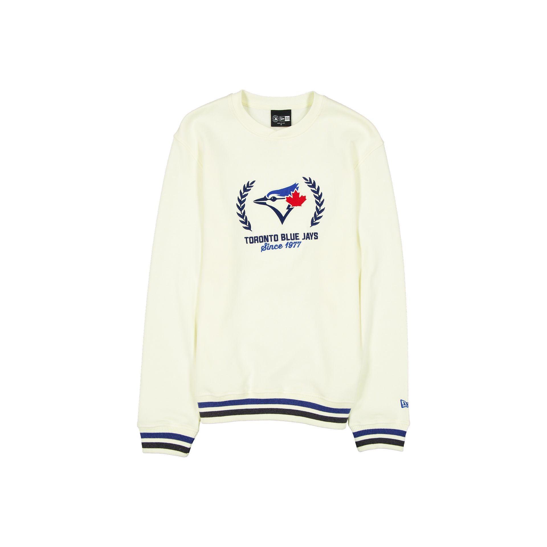 Los Angeles Dodgers Throwback Chrome White Crewneck Male Product Image