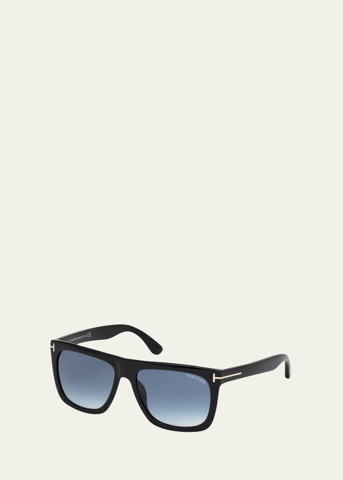 Mens Morgan 57MM Soft Square Sunglasses Product Image