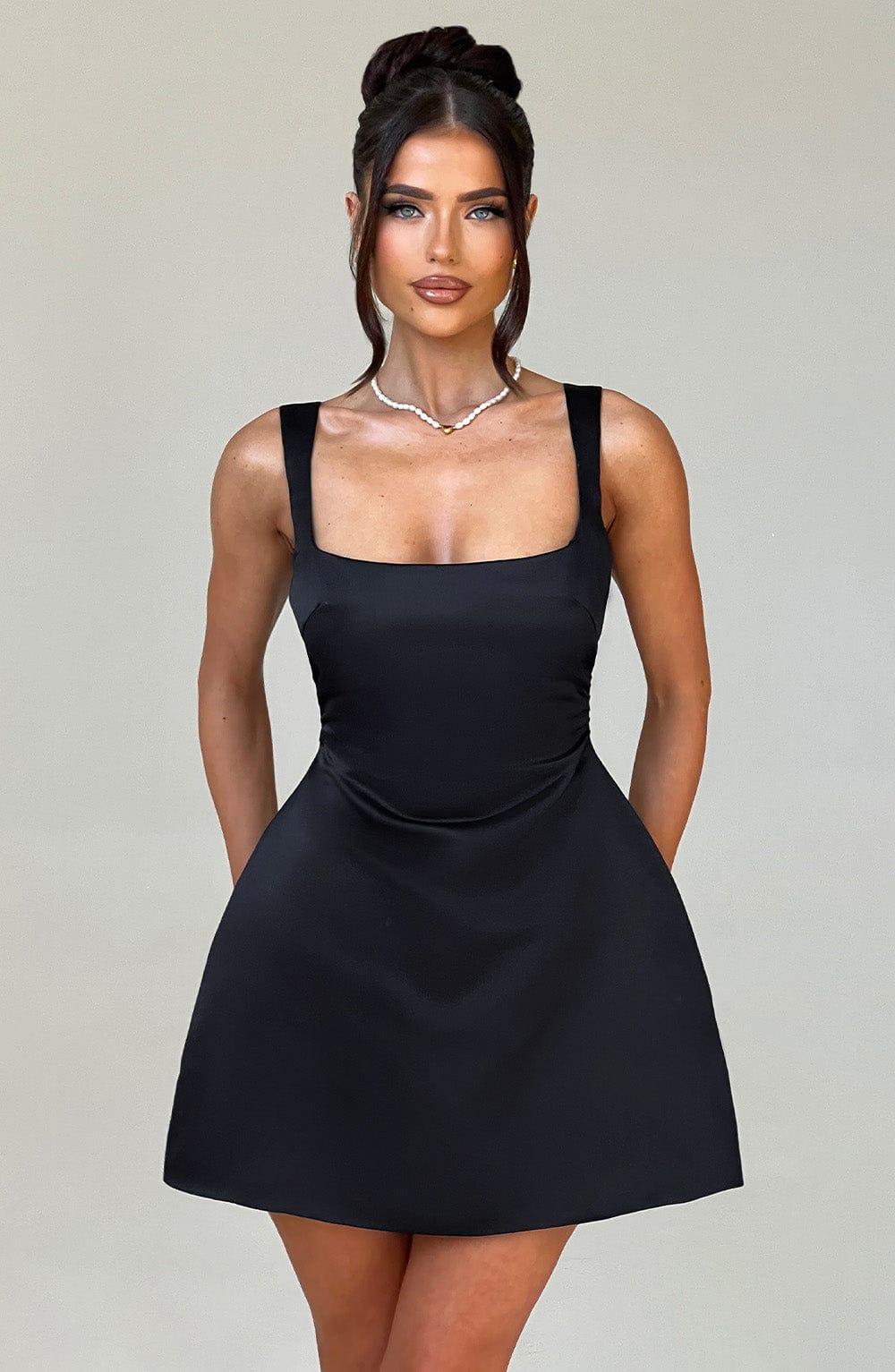 Sofie Mini Dress - Black Product Image