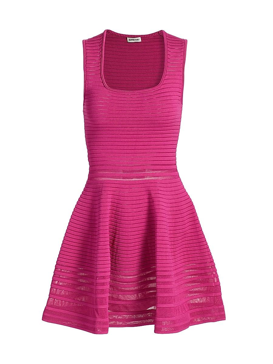 Womens Lottie Sleeveless Fit & Flare Minidress Product Image