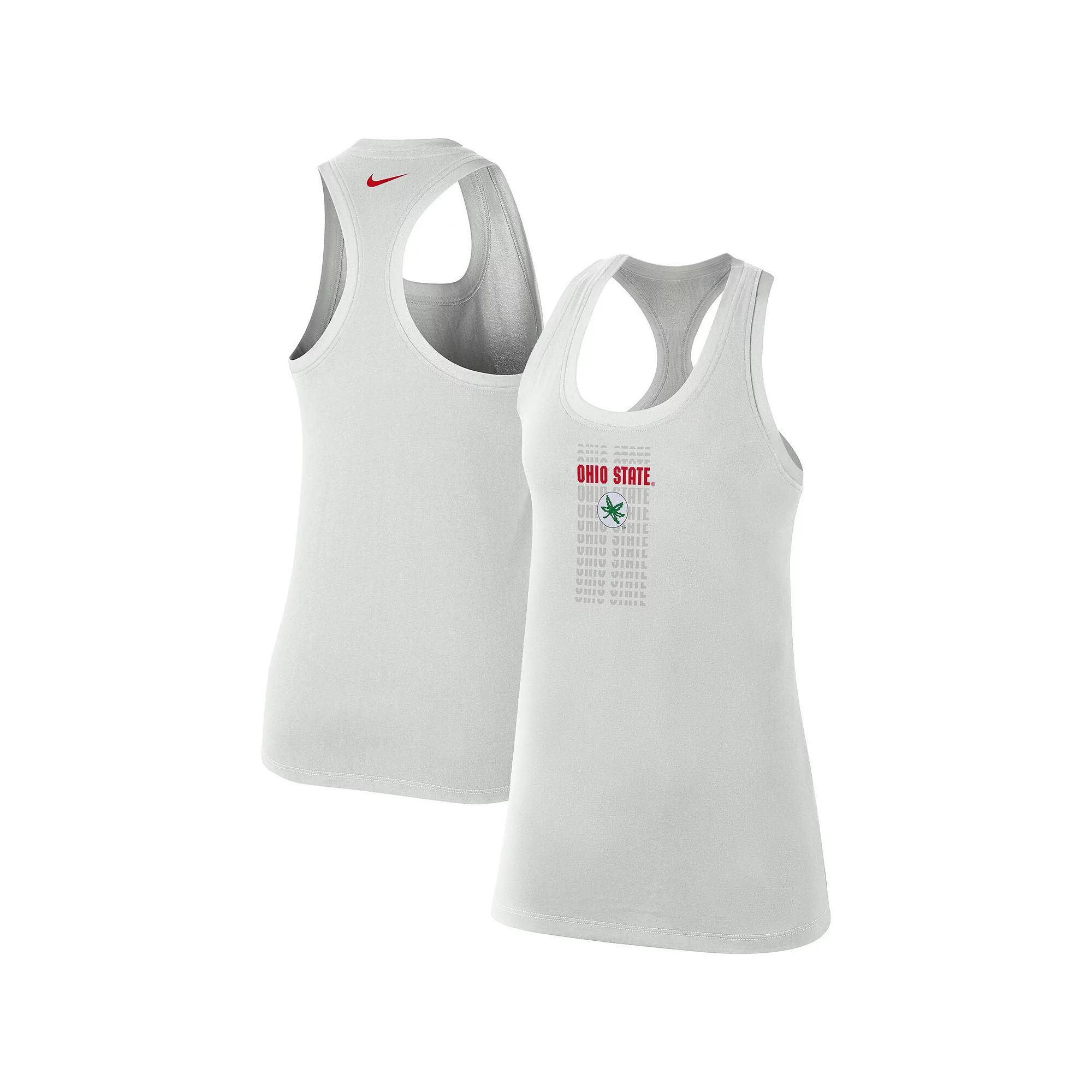 Women's Nike  Gray Ohio State Buckeyes Game Time Tank Top, Size: Small, Grey Product Image