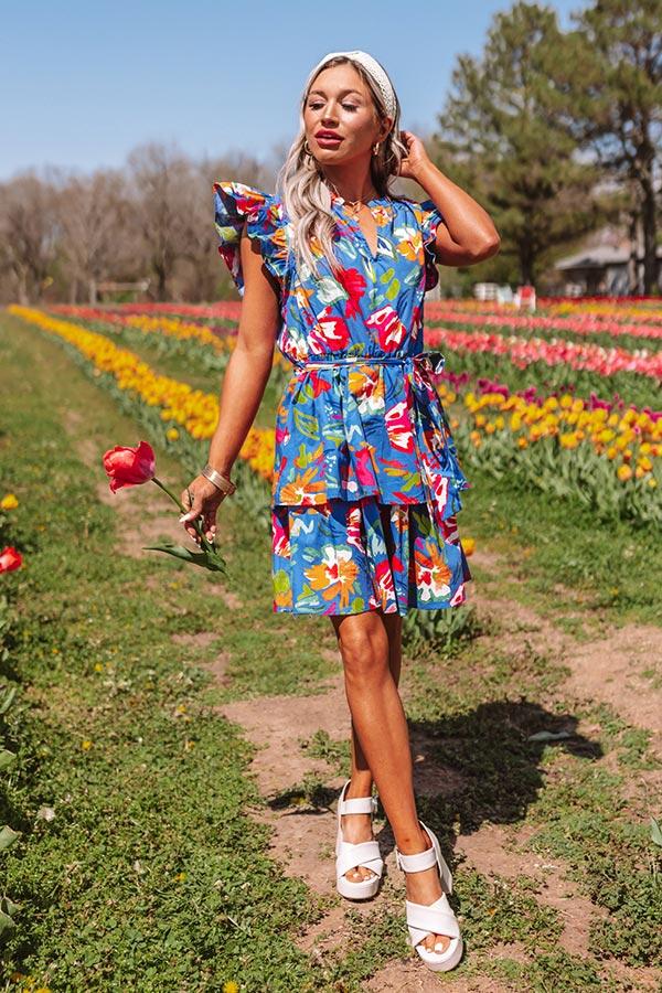 Poppies So Pretty Floral Dress Product Image