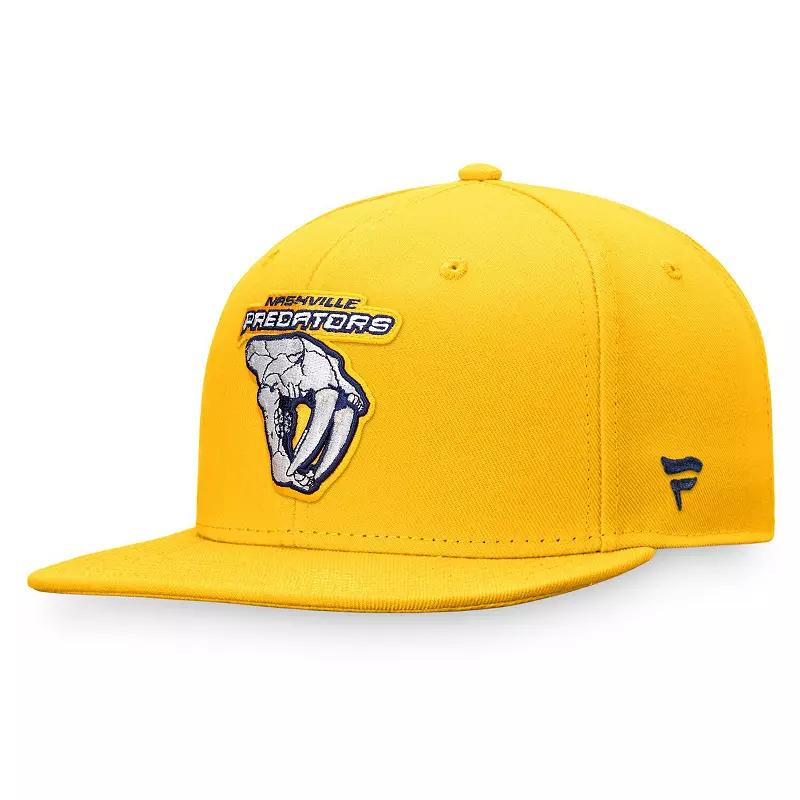 Mens Fanatics Gold Nashville Predators Special EditionFitted Hat Product Image