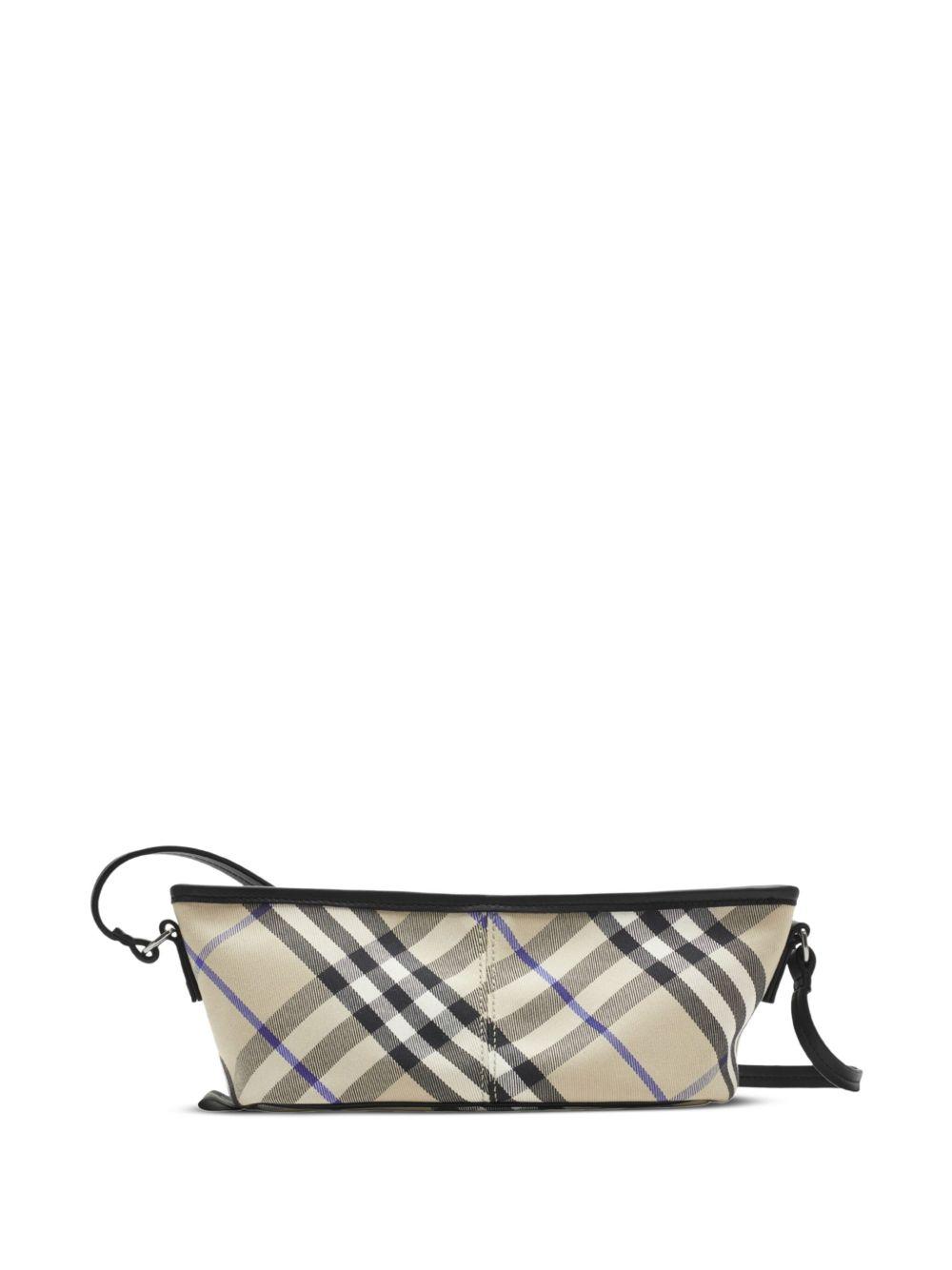 Vintage Check-pattern shoulder bag Product Image