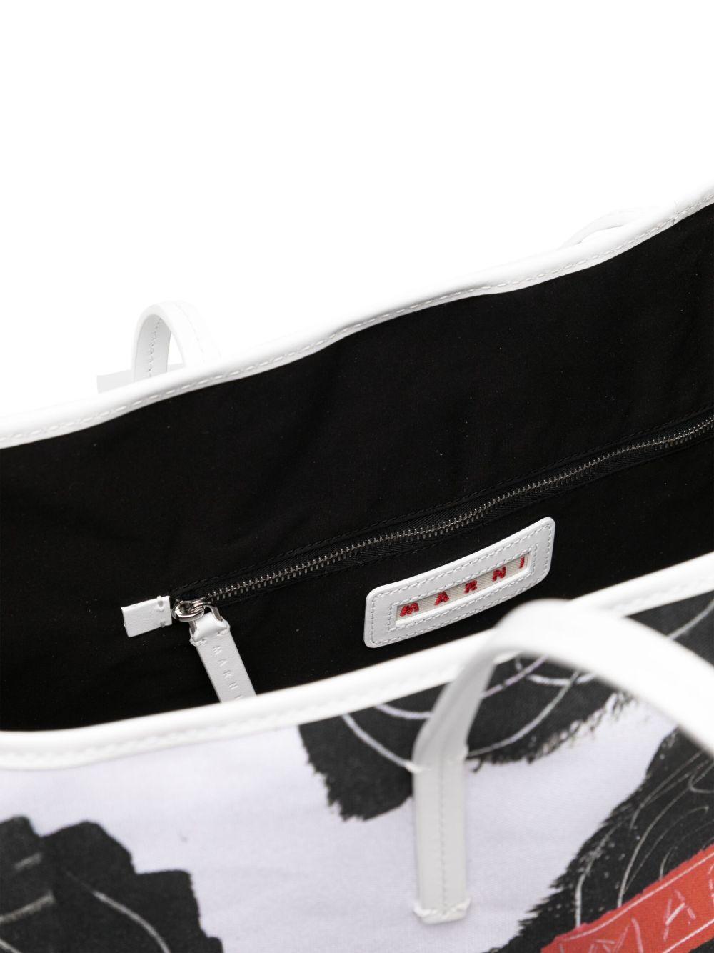 large floral-printed tote bag Product Image