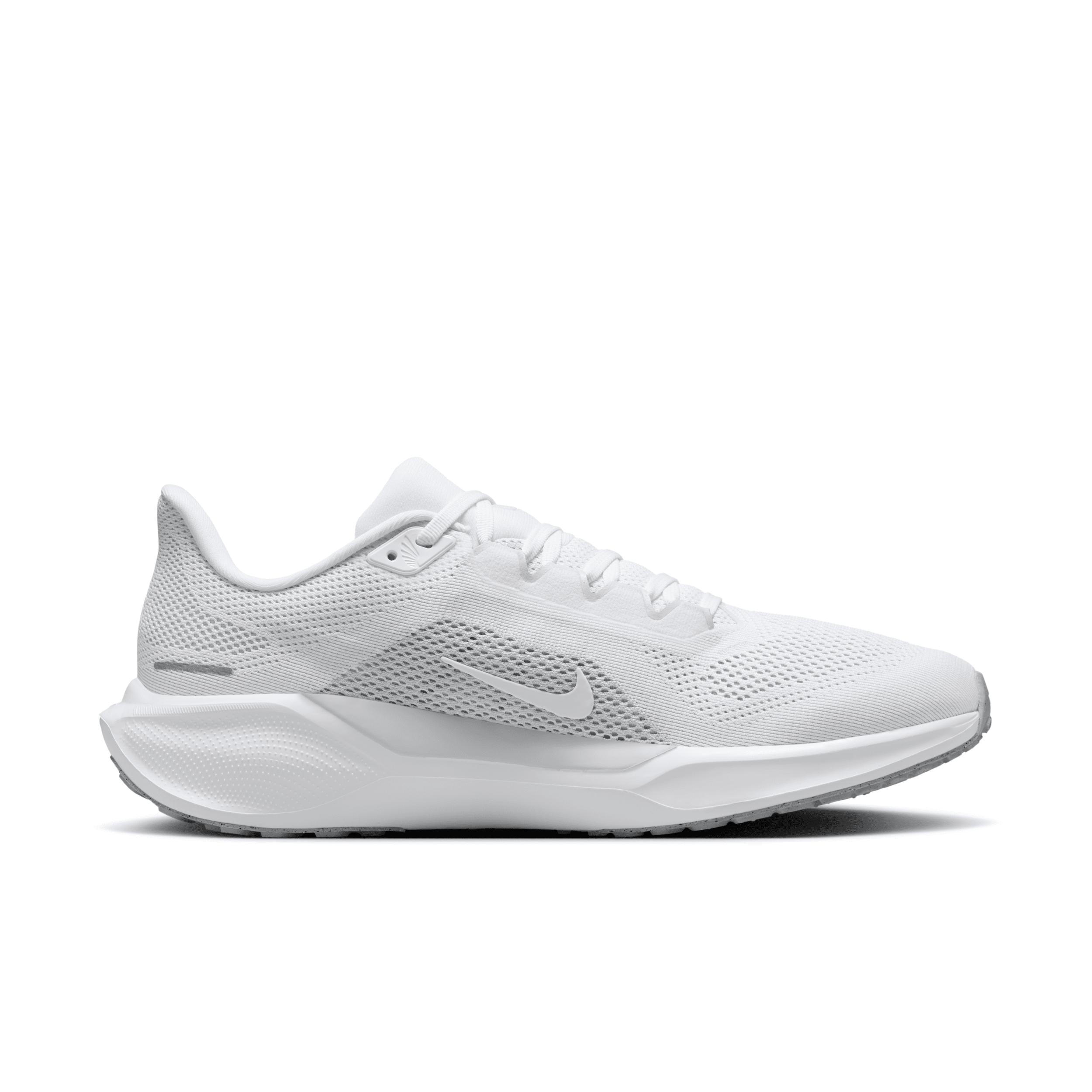 Nike Mens Nike Air Zoom Pegasus 41 - Mens Running Shoes White/Pure Platinum/White Product Image