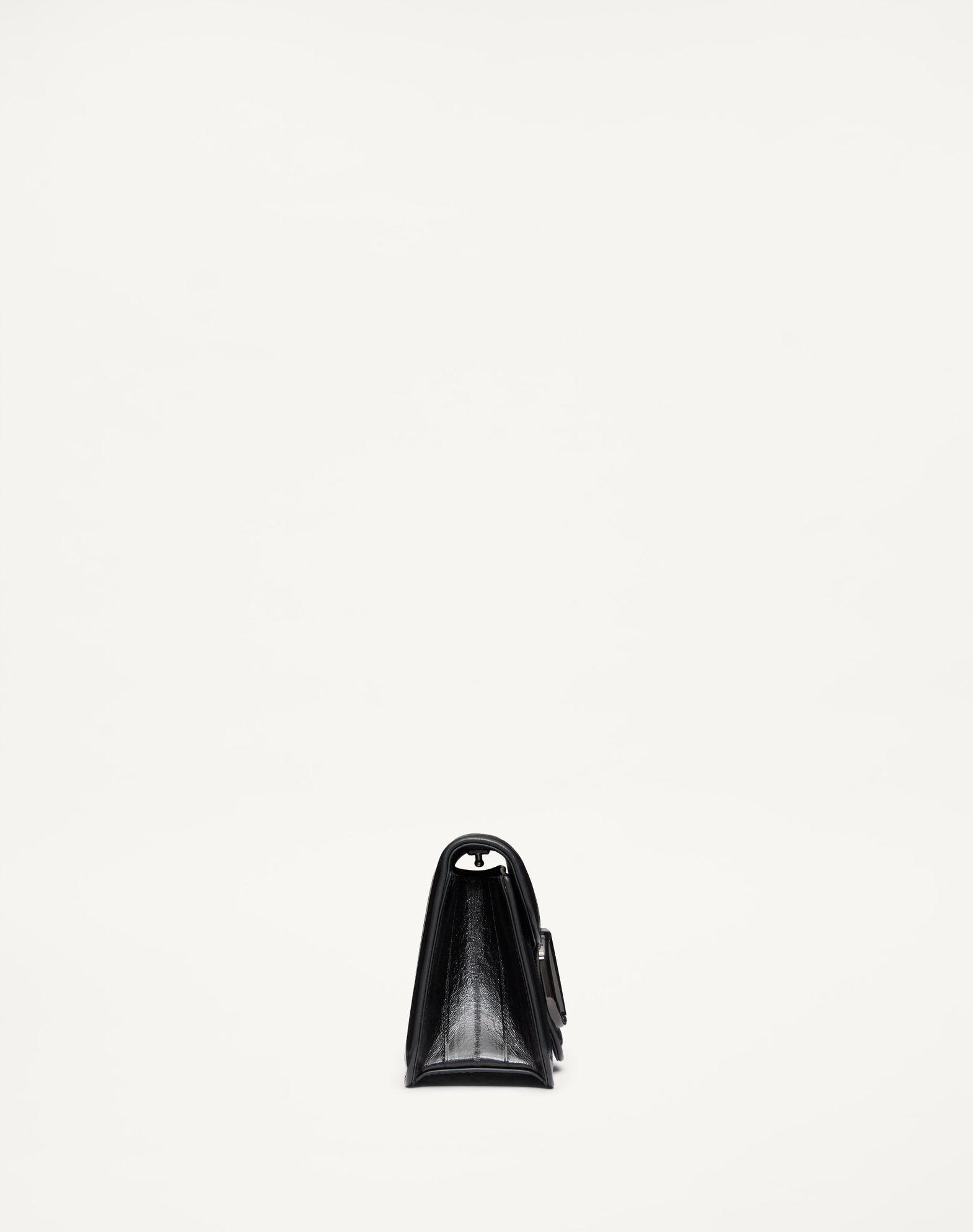 Valentino Garavani Locò Shoulder Bag In Eel Skin Product Image