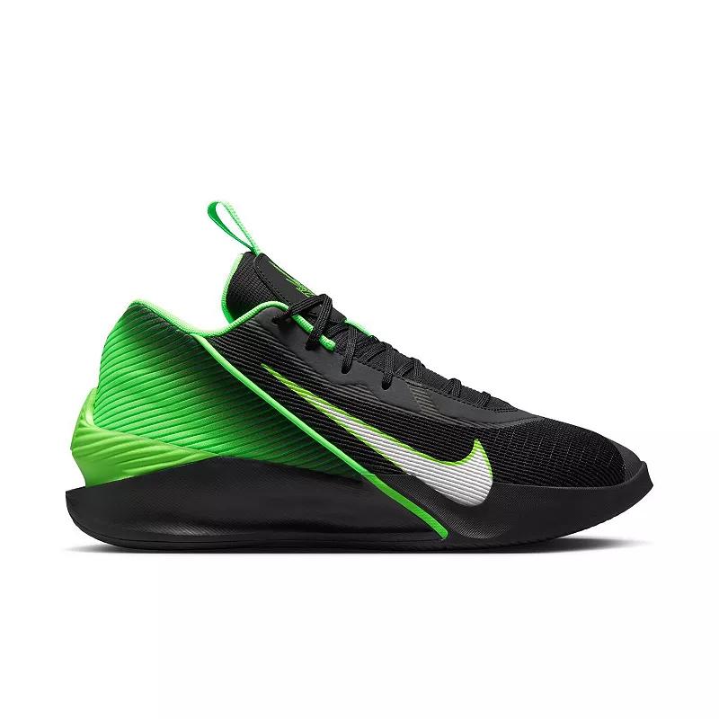 Nike G.T. Jump Academy Men's Basketball Shoes, Size: 10, Black White Green Product Image
