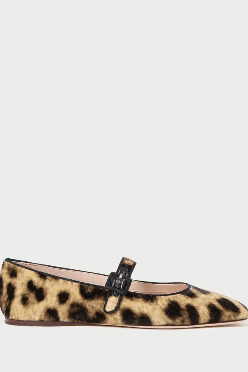 Leopard Velvet Mary-Jane Product Image