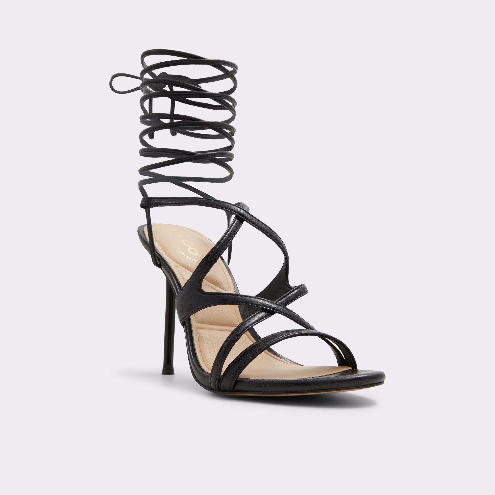 Marylou Black Women's Strappy sandals | ALDO US Product Image