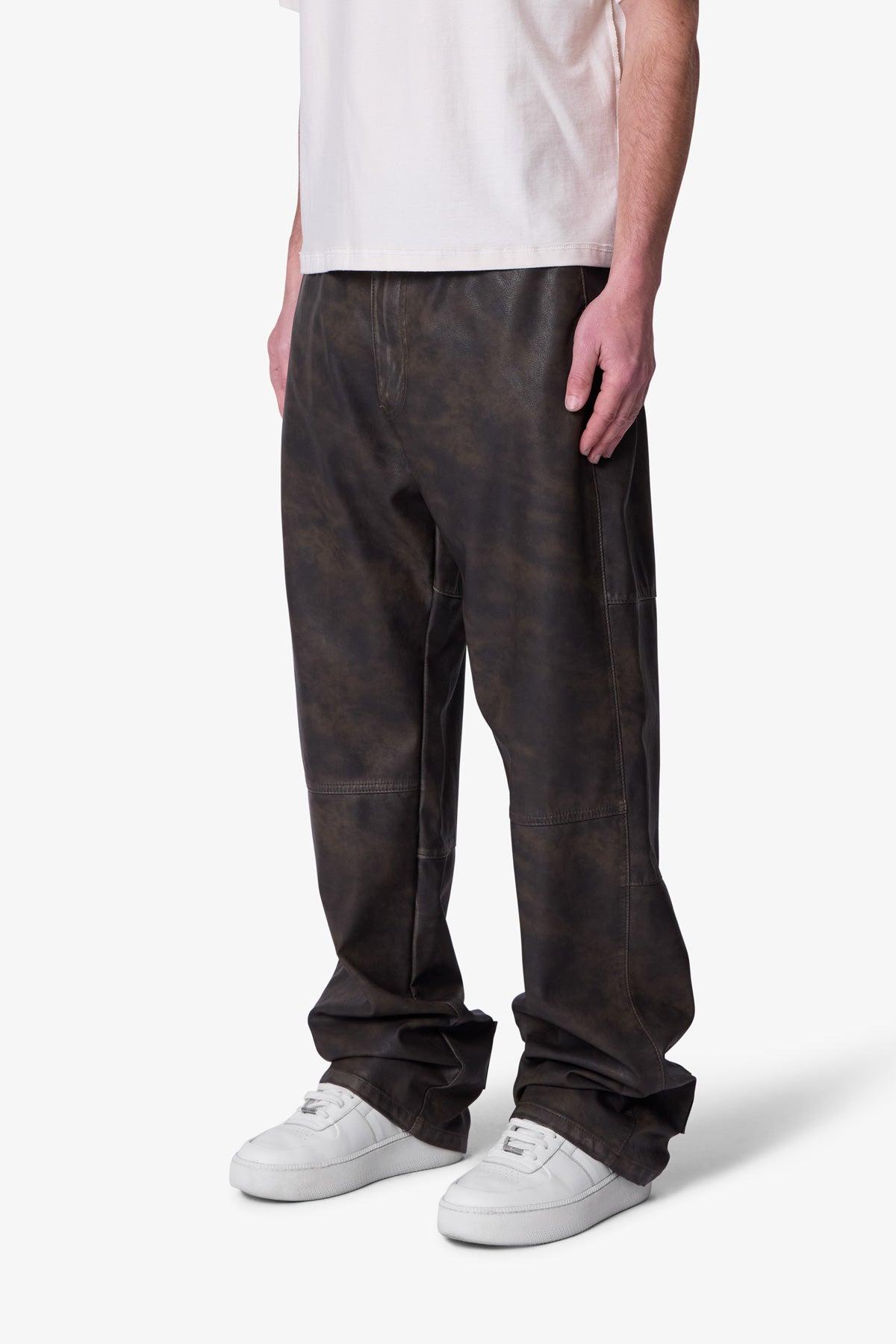 Ultra Baggy Arcane Pants - Black/Brown Product Image