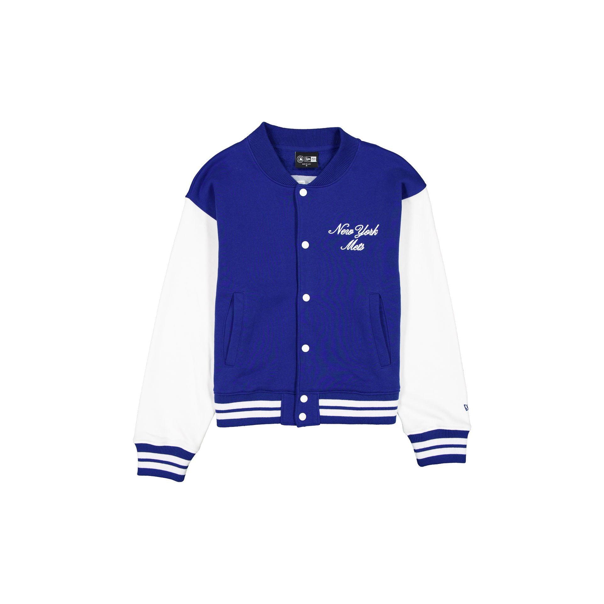 New York Mets Throwback Prep Women's Jacket Female Product Image