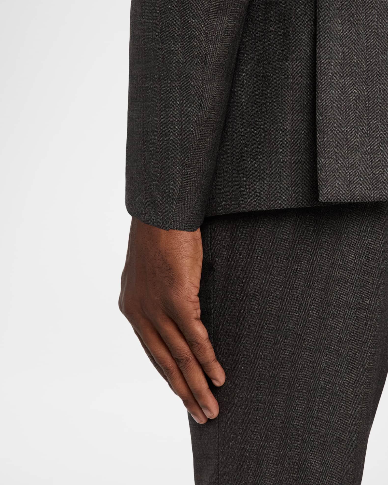 Mens Trevi Wool Peak Lapel Two-Piece Suit Product Image