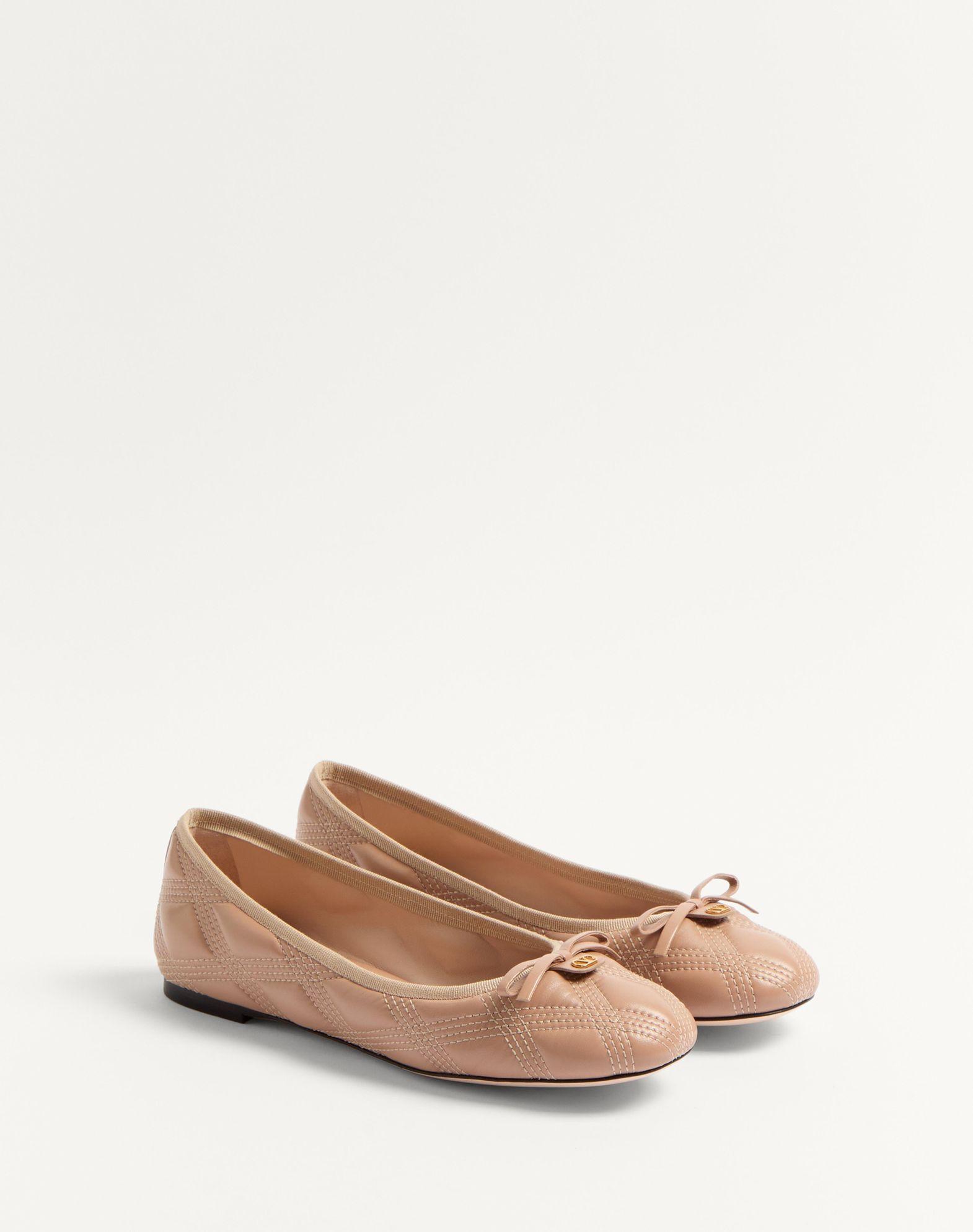 Quiltie ballerina 67 in quilted nappa leather Product Image