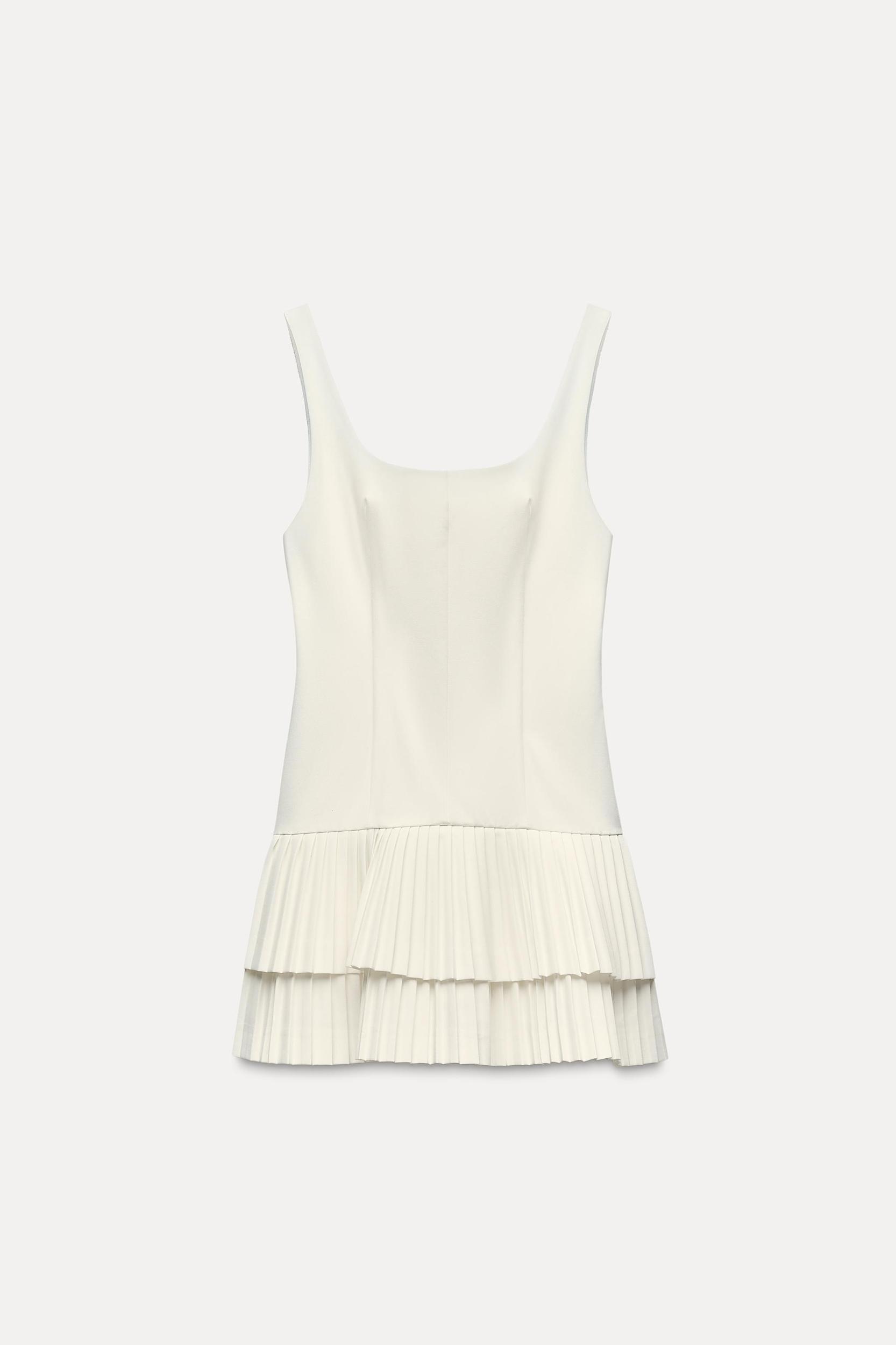 BOX PLEAT JUMPSUIT DRESS Product Image