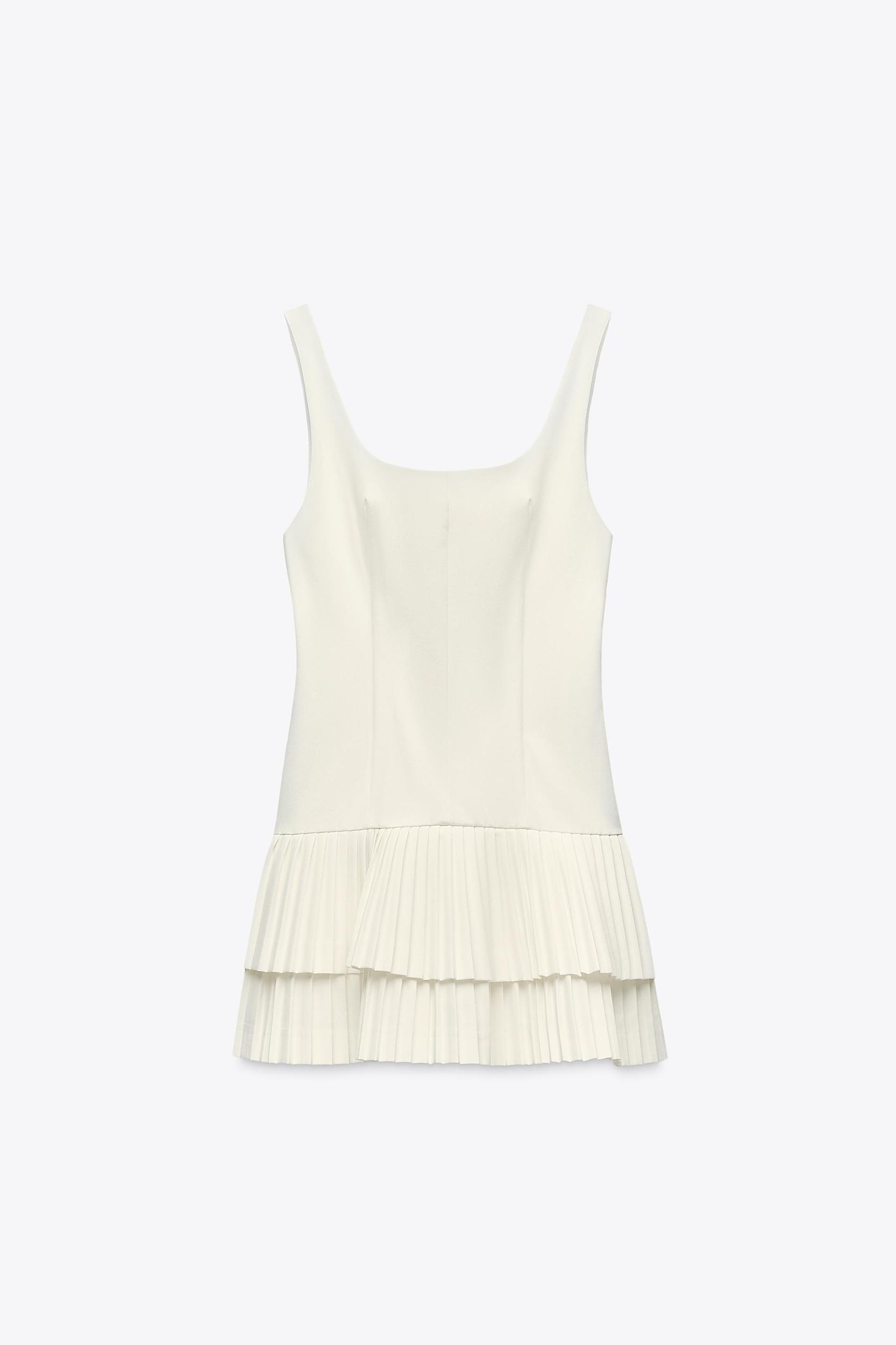 BOX PLEAT JUMPSUIT DRESS Product Image