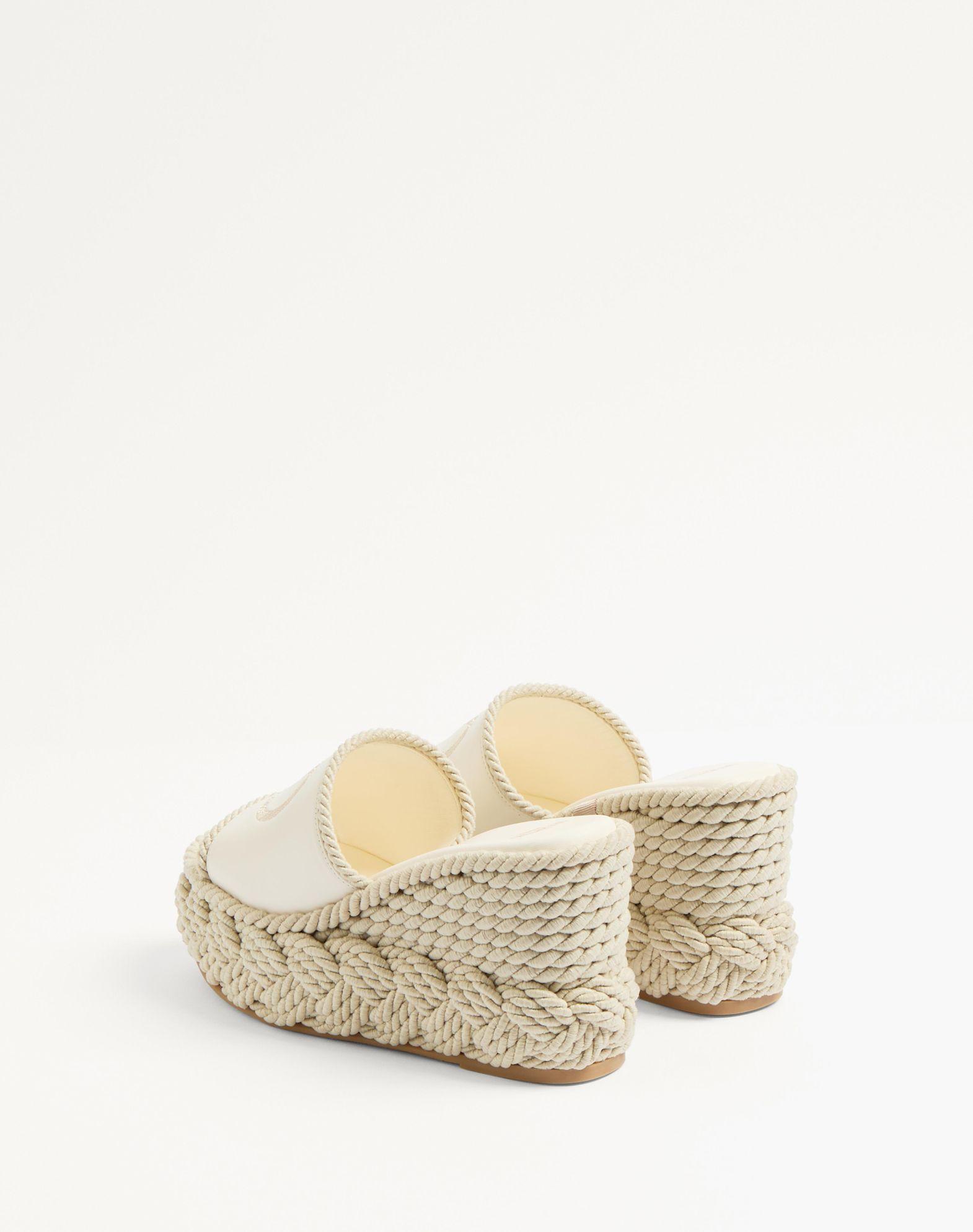 Vlogo Torchon Wedge Slide In Nappa 100Mm Product Image