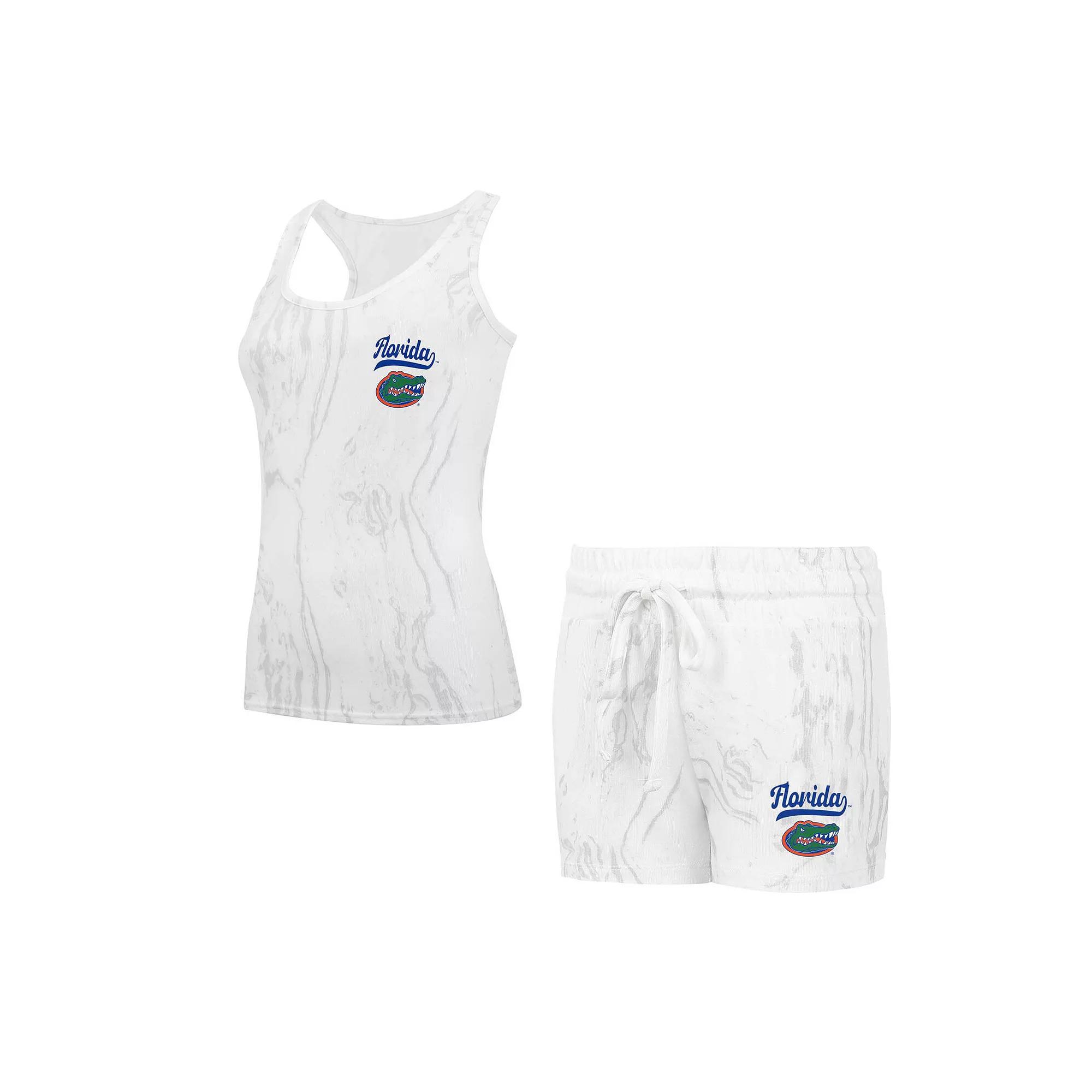 Women's Concepts Sport Florida Gators Quartz Tank Top & Shorts Set,  Product Image