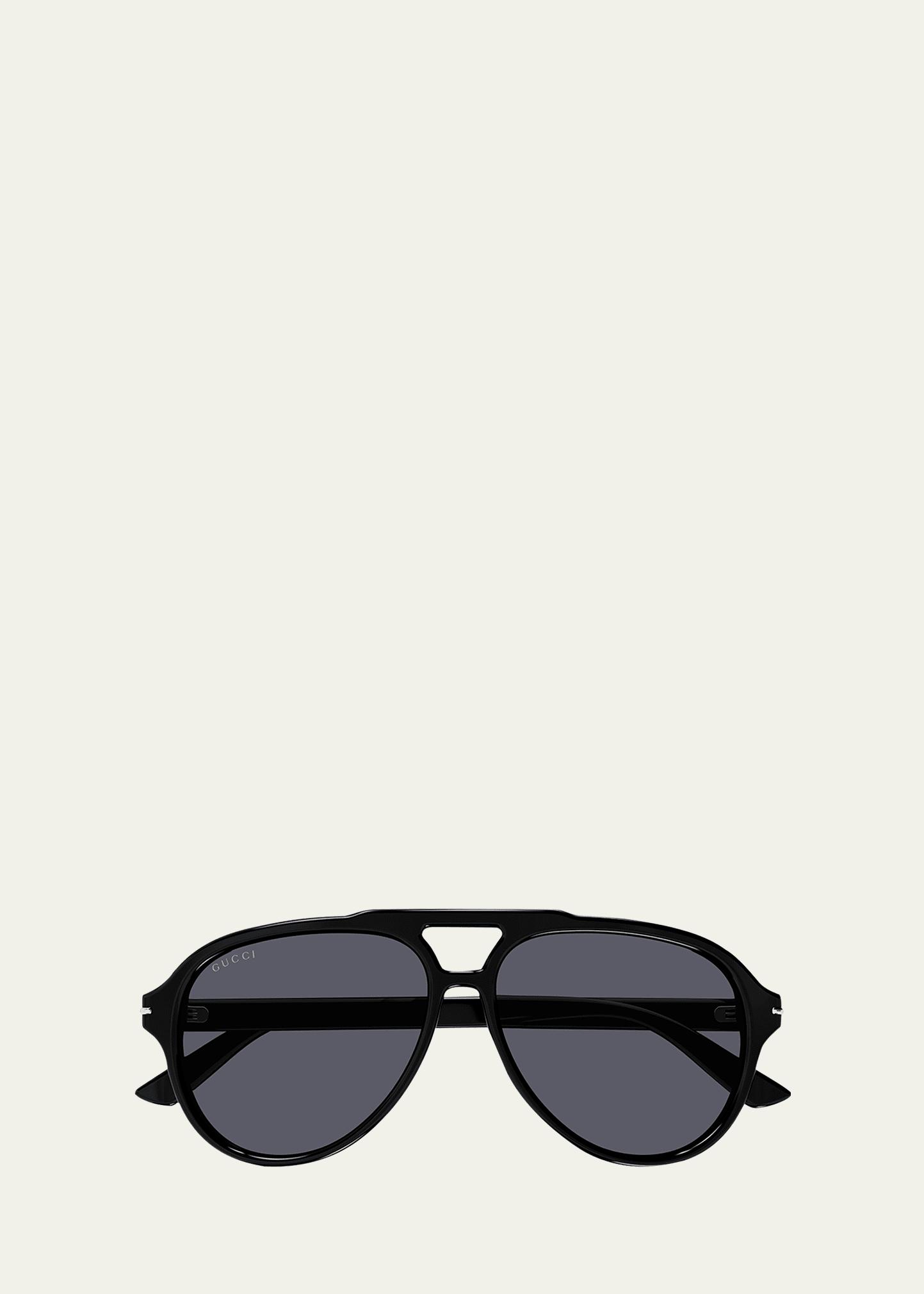 Mens GG Line Pilot Recycled Acetate Sunglasses Product Image