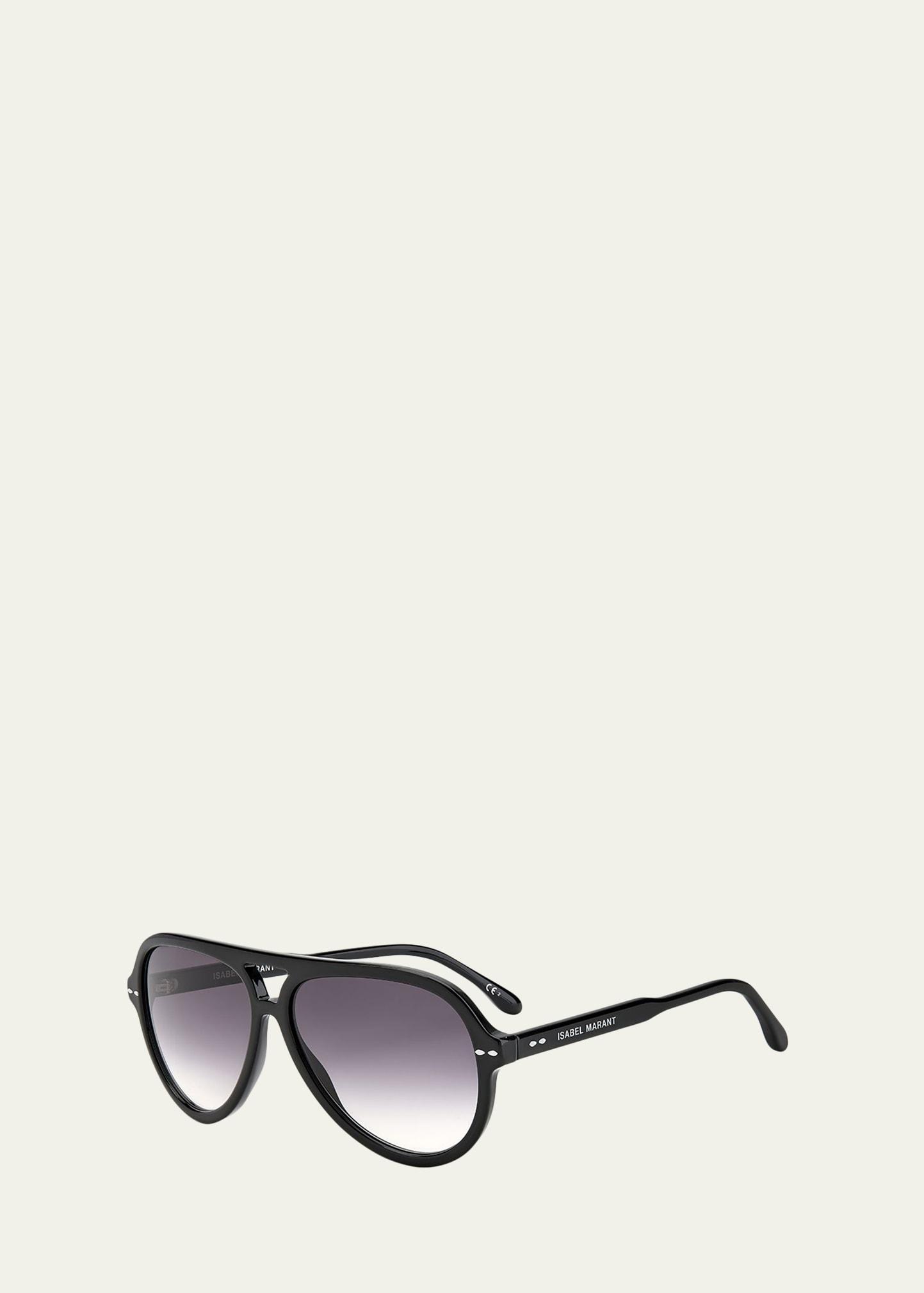 Acetate Aviator Sunglasses Product Image