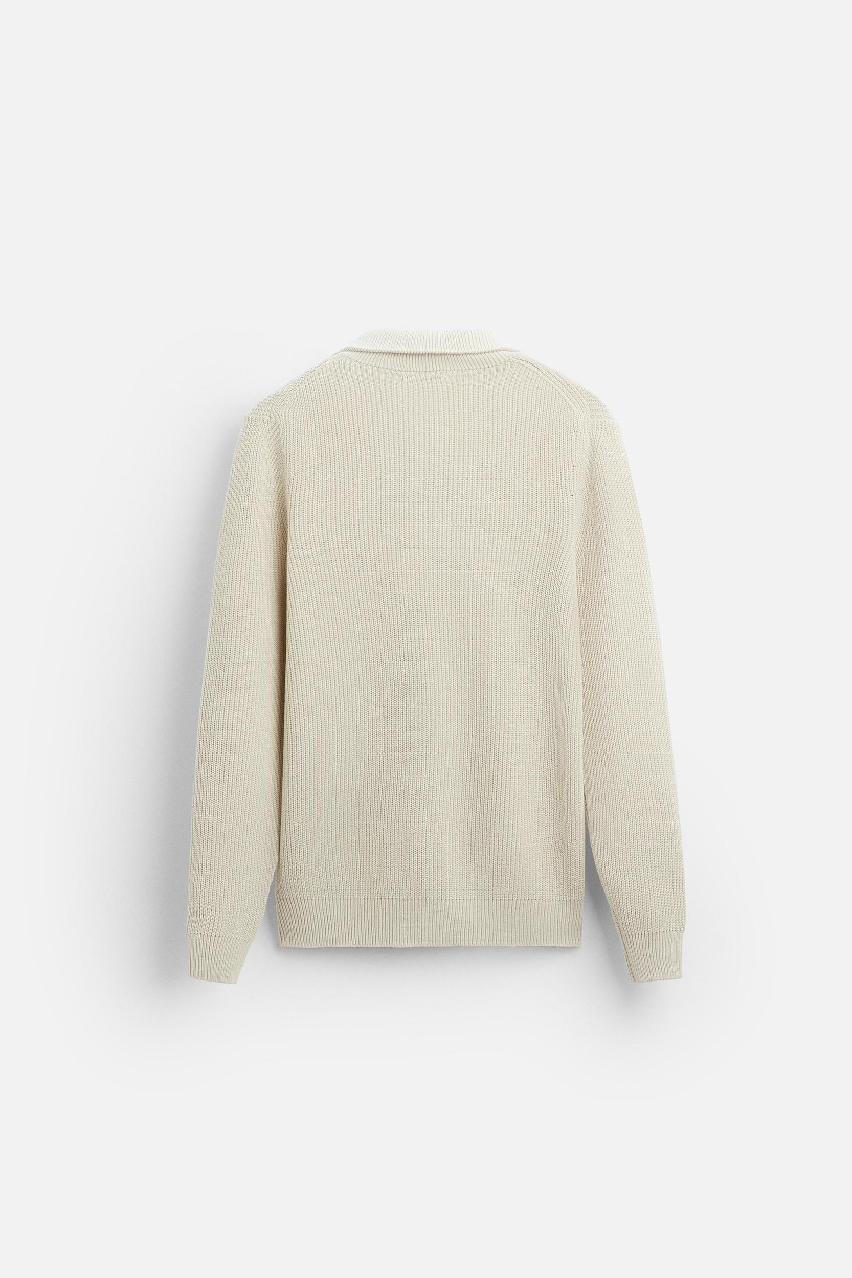 BASIC QUARTER-ZIP SWEATER Product Image