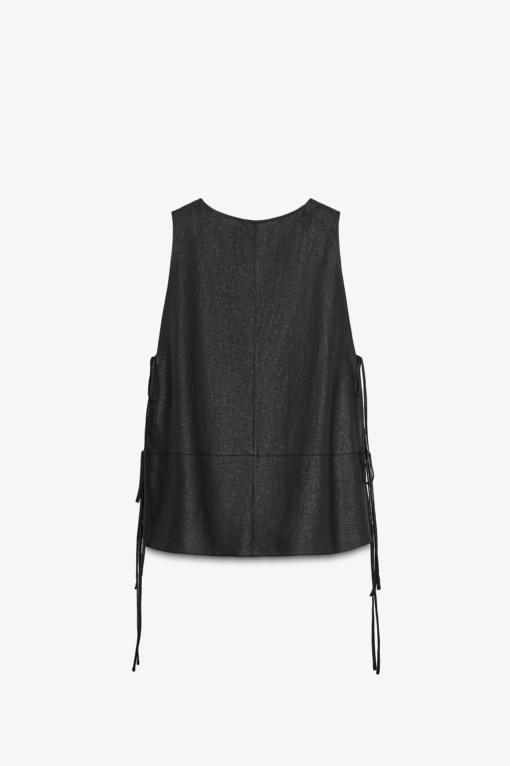 ZW COLLECTION LINEN TOP Product Image