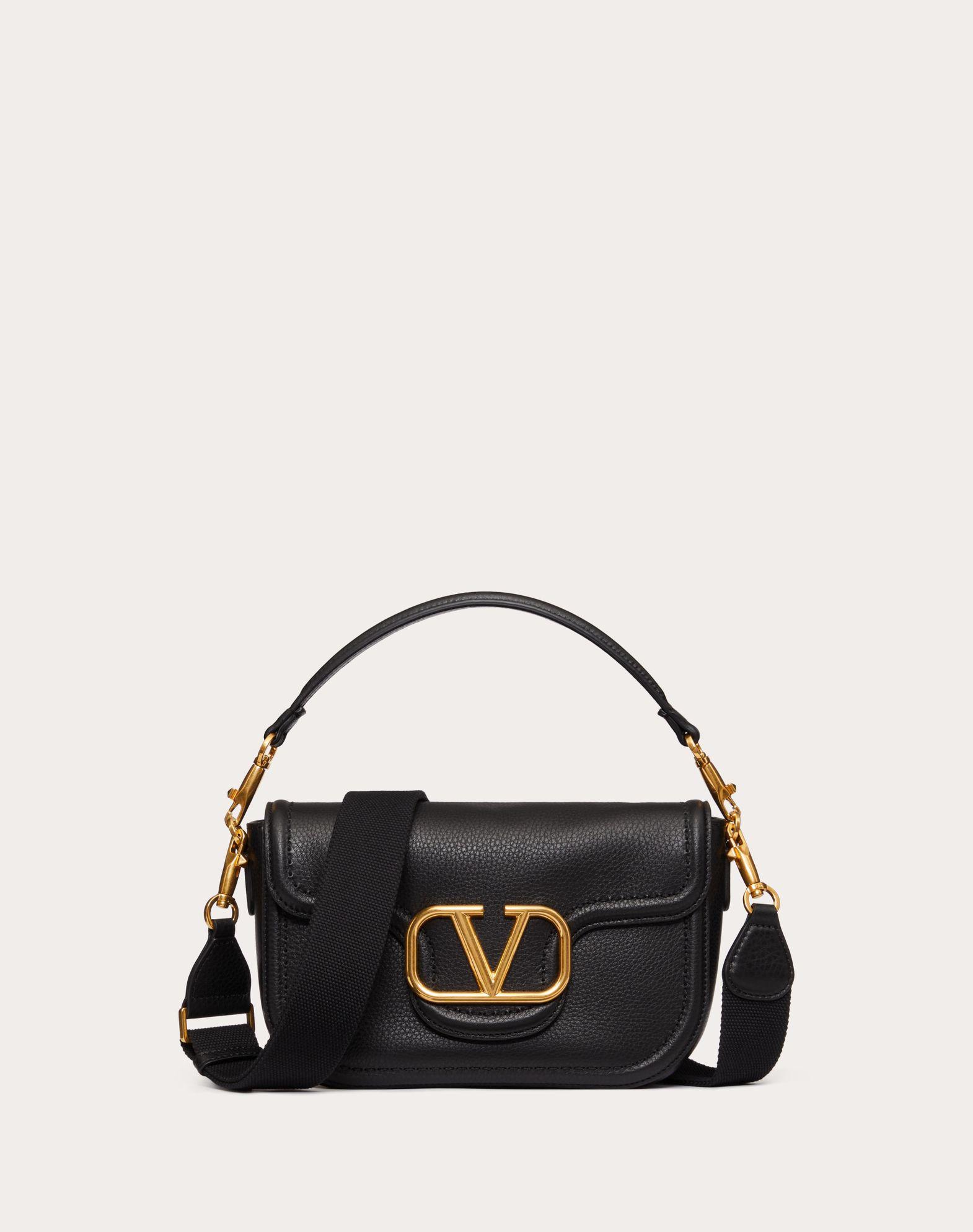 Valentino Garavani Alltime Grainy Calfskin Shoulder Bag Product Image
