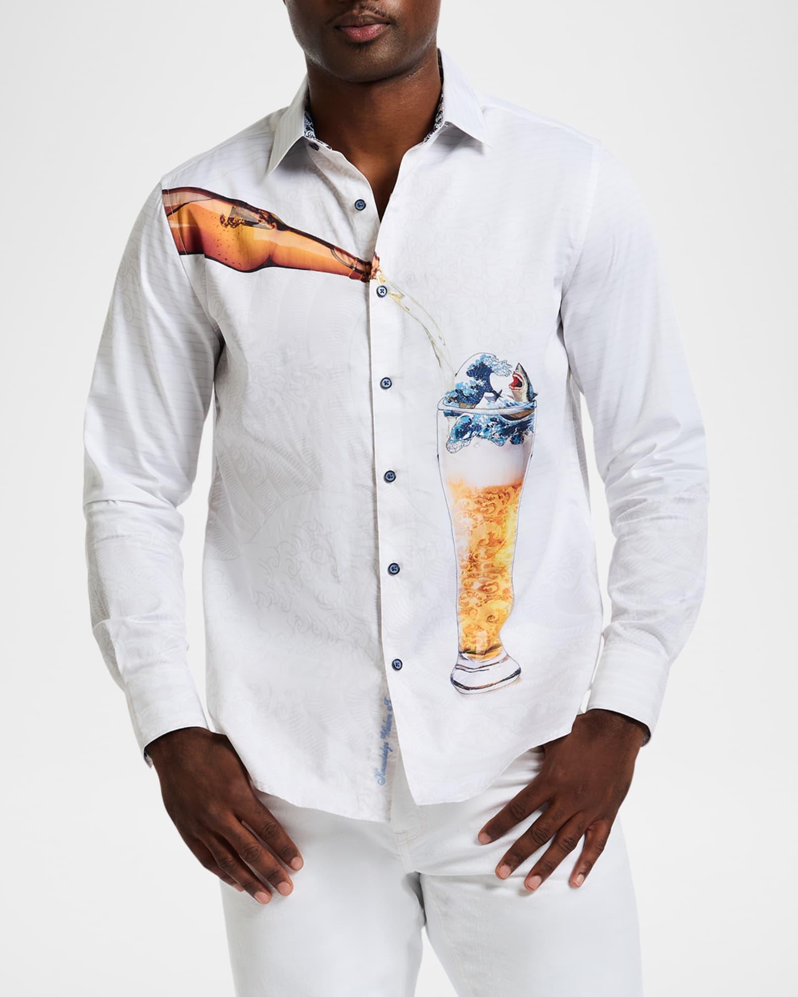 Men's Shark Brew Sport Shirt Product Image