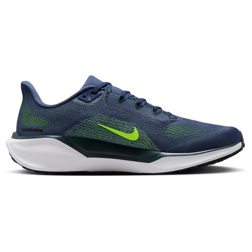 Nike Mens Nike Air Zoom Pegasus 41 - Mens Running Shoes Volt/Seaweed/Sanded Purple Product Image